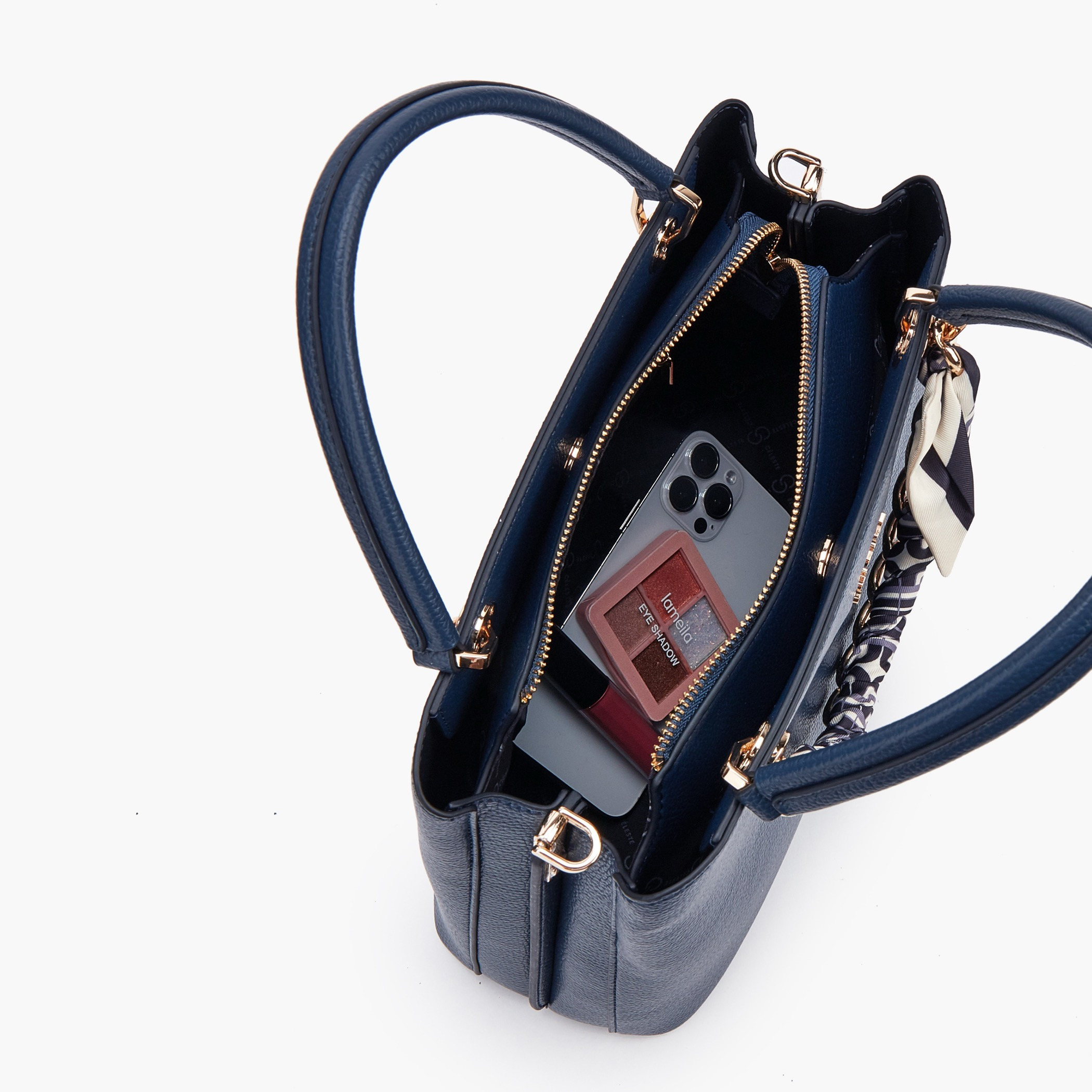 Celeste Chain Accent Tote Bag with Detachable Strap-women-bagsandwallets-handbags-image-7