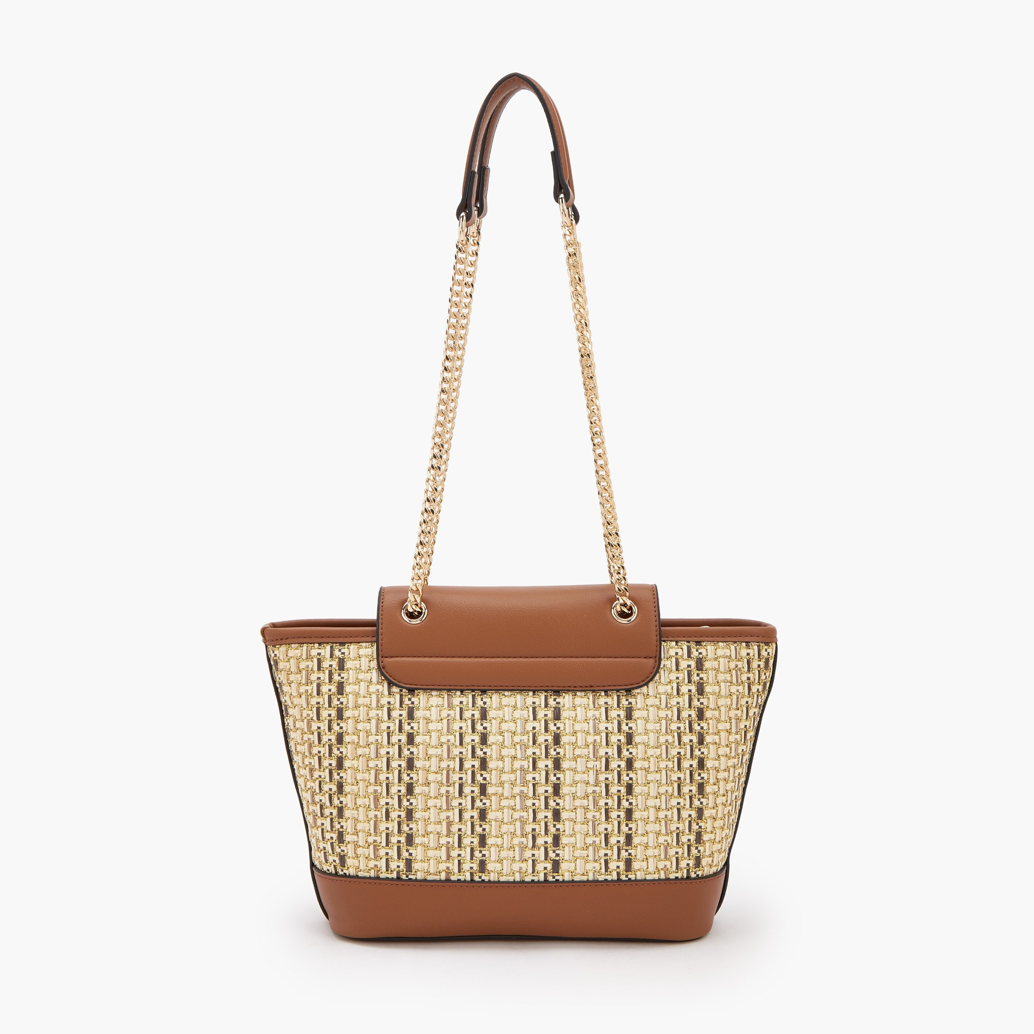 شنطة توتي بارزة الملمس بمقبض سلسلة من سيليست-women-bagsandwallets-handbags-image-4
