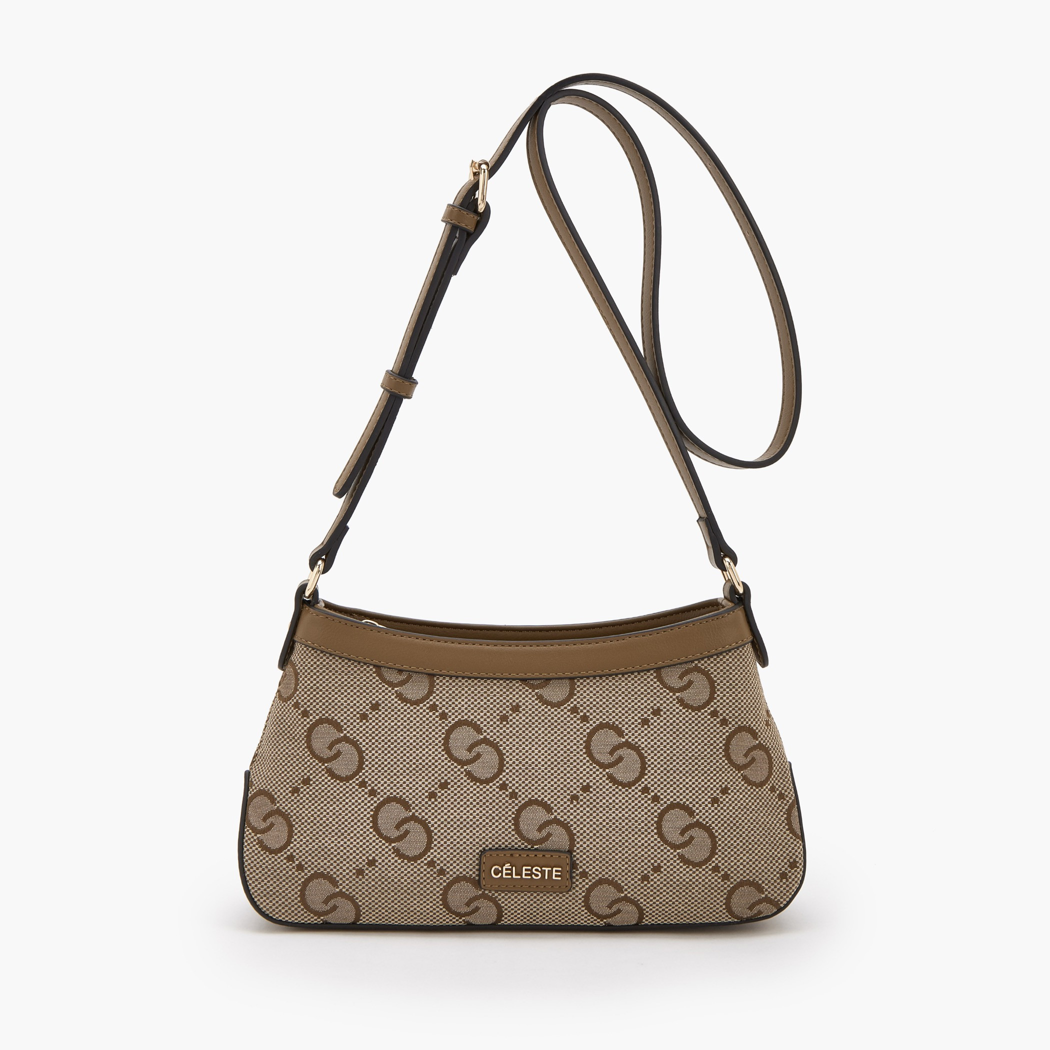 شنطة كروس بودي بارزة الملمس بحزام قابل للتعديل من سيليست-women-bagsandwallets-handbags-image-1