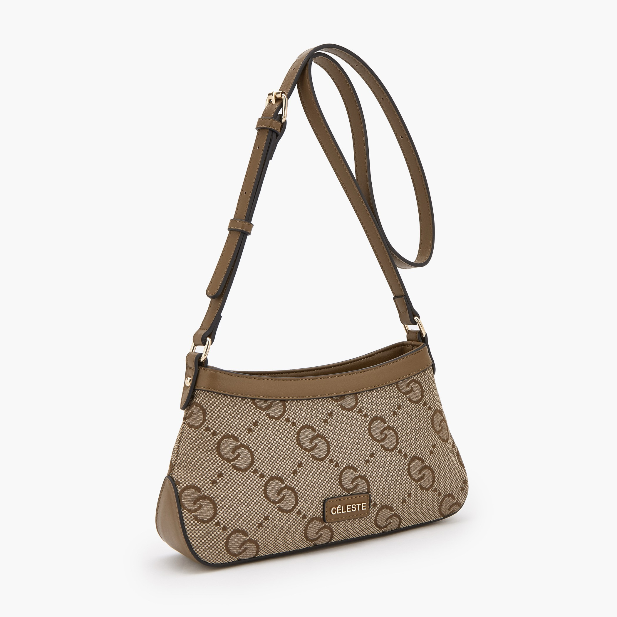 شنطة كروس بودي بارزة الملمس بحزام قابل للتعديل من سيليست-women-bagsandwallets-handbags-image-3