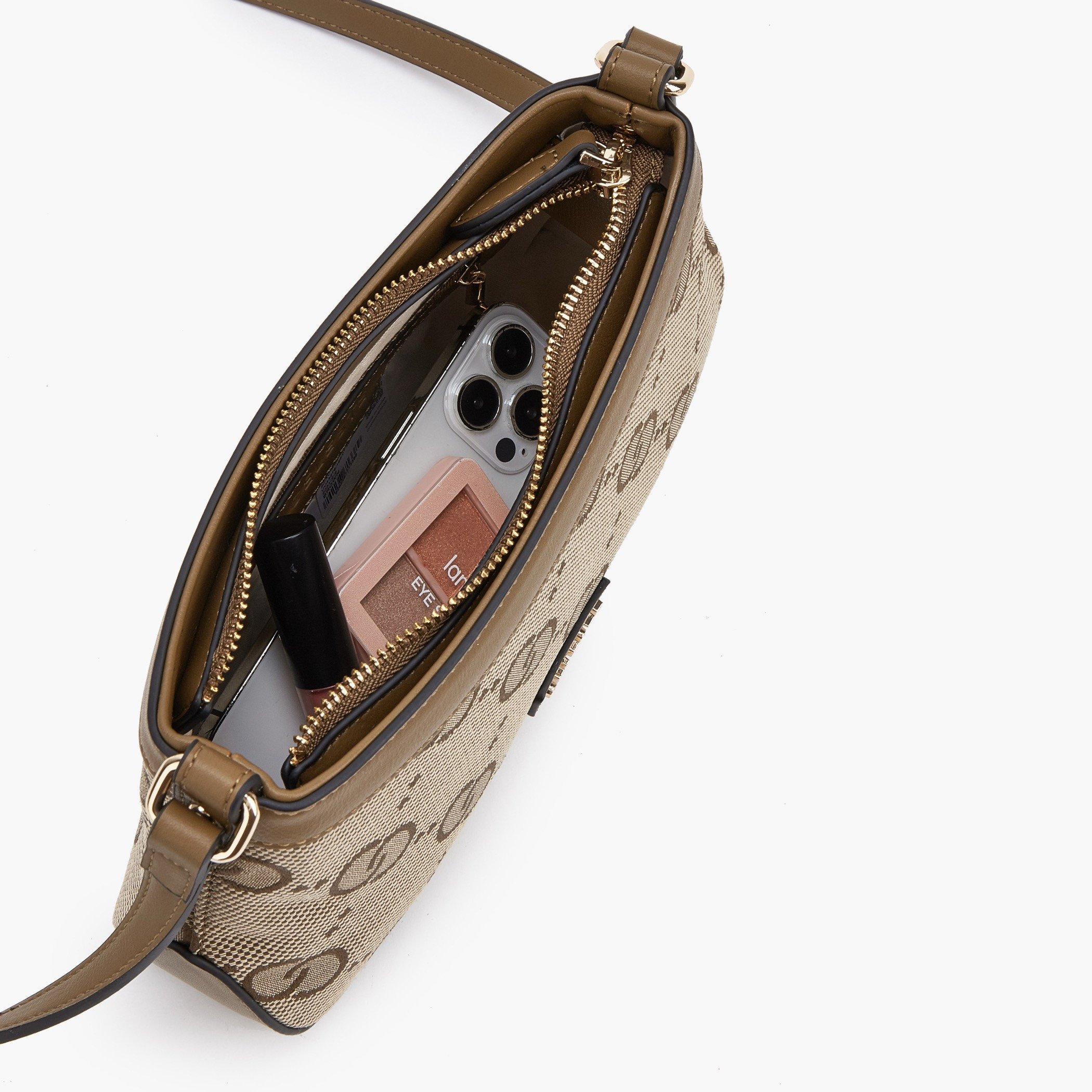 شنطة كروس بودي بارزة الملمس بحزام قابل للتعديل من سيليست-women-bagsandwallets-handbags-image-7