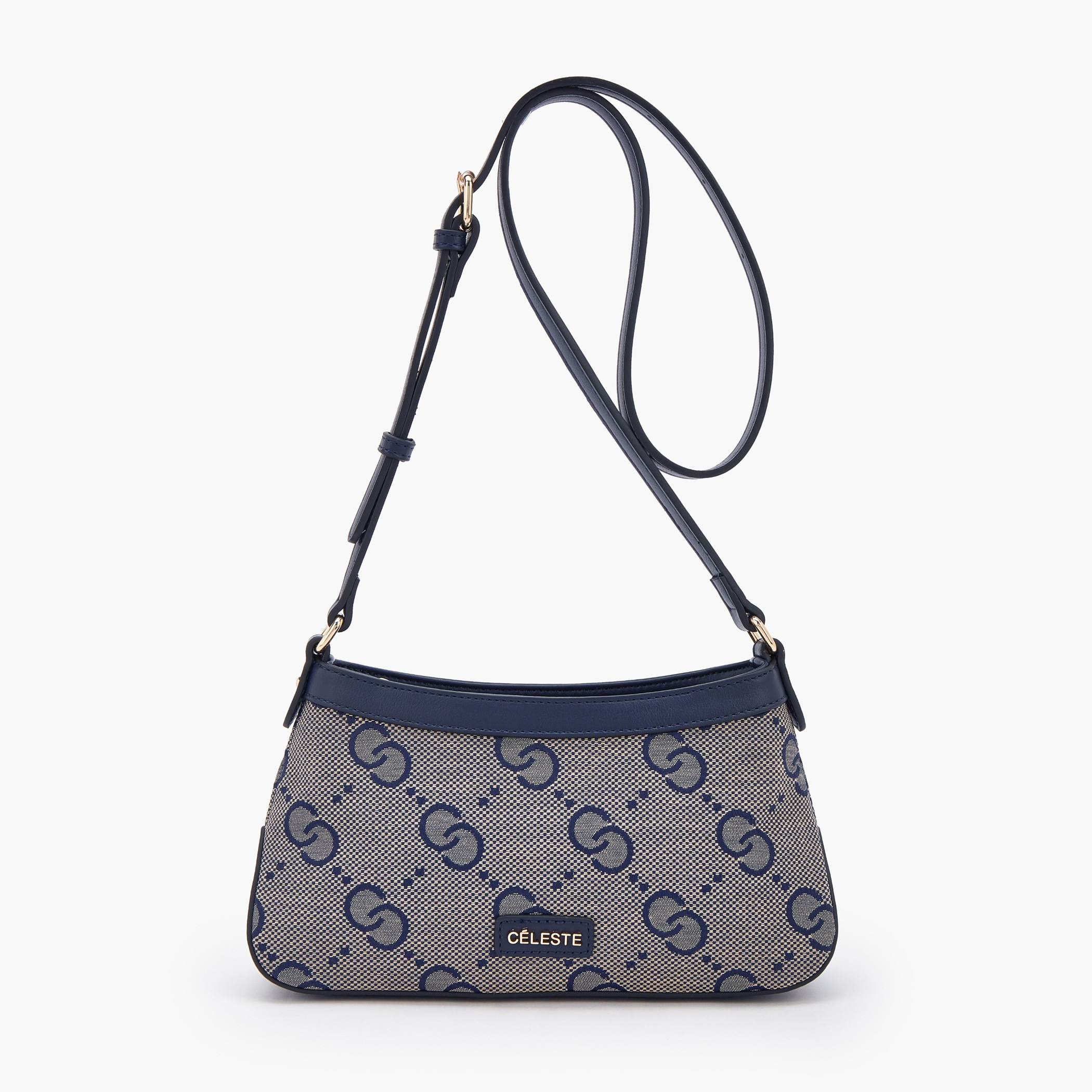 شنطة كروس بودي بارزة الملمس بحزام قابل للتعديل من سيليست-women-bagsandwallets-handbags-image-1