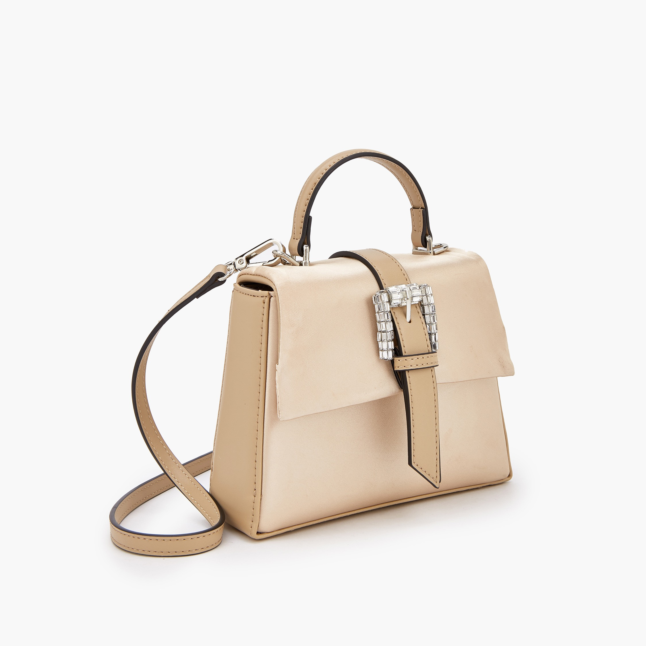 Celeste Solid Satchel Bag with Detachable Strap-women-bagsandwallets-handbags-image-2