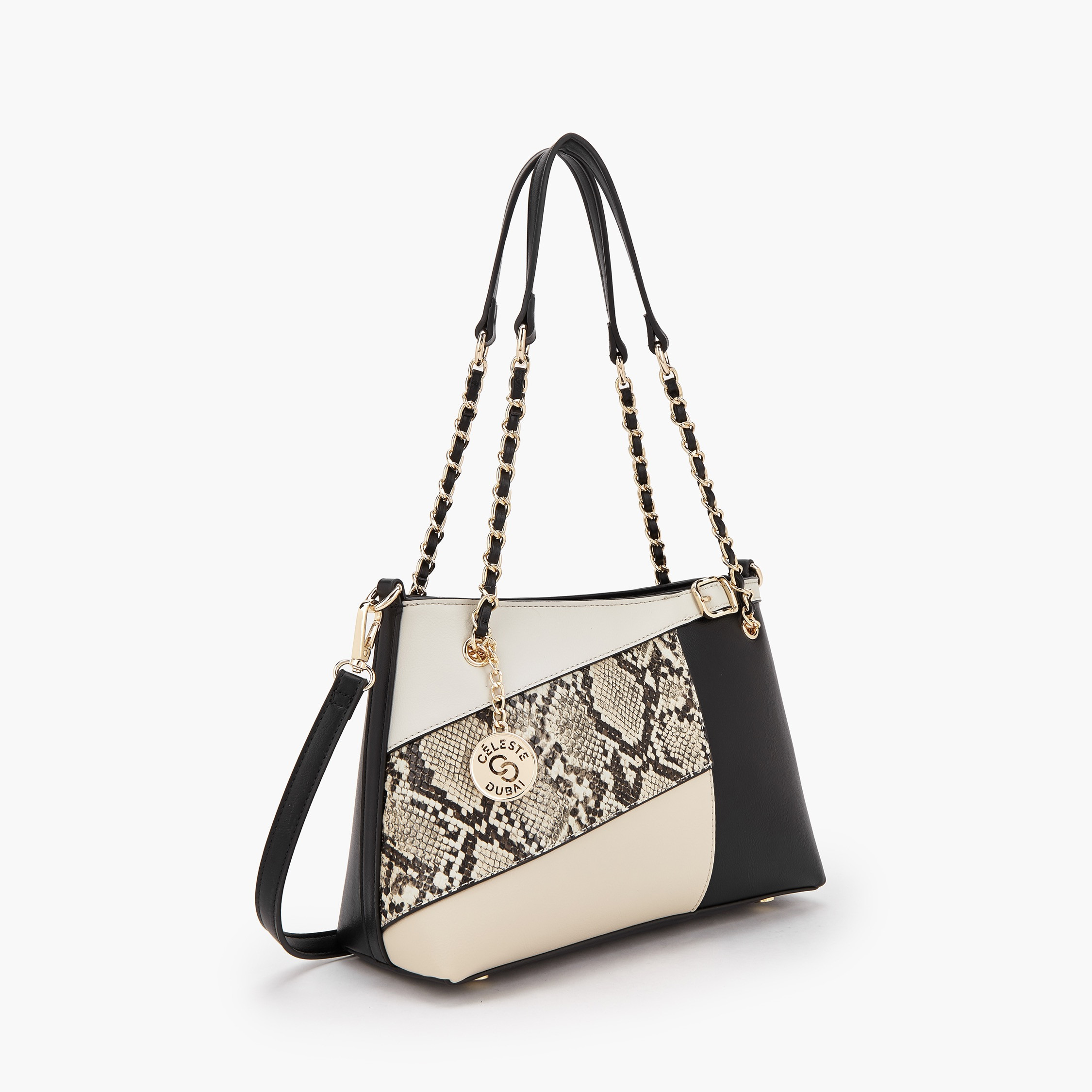 شنطة كتف بحزام قابل للفصل من سيليست-women-bagsandwallets-handbags-image-2