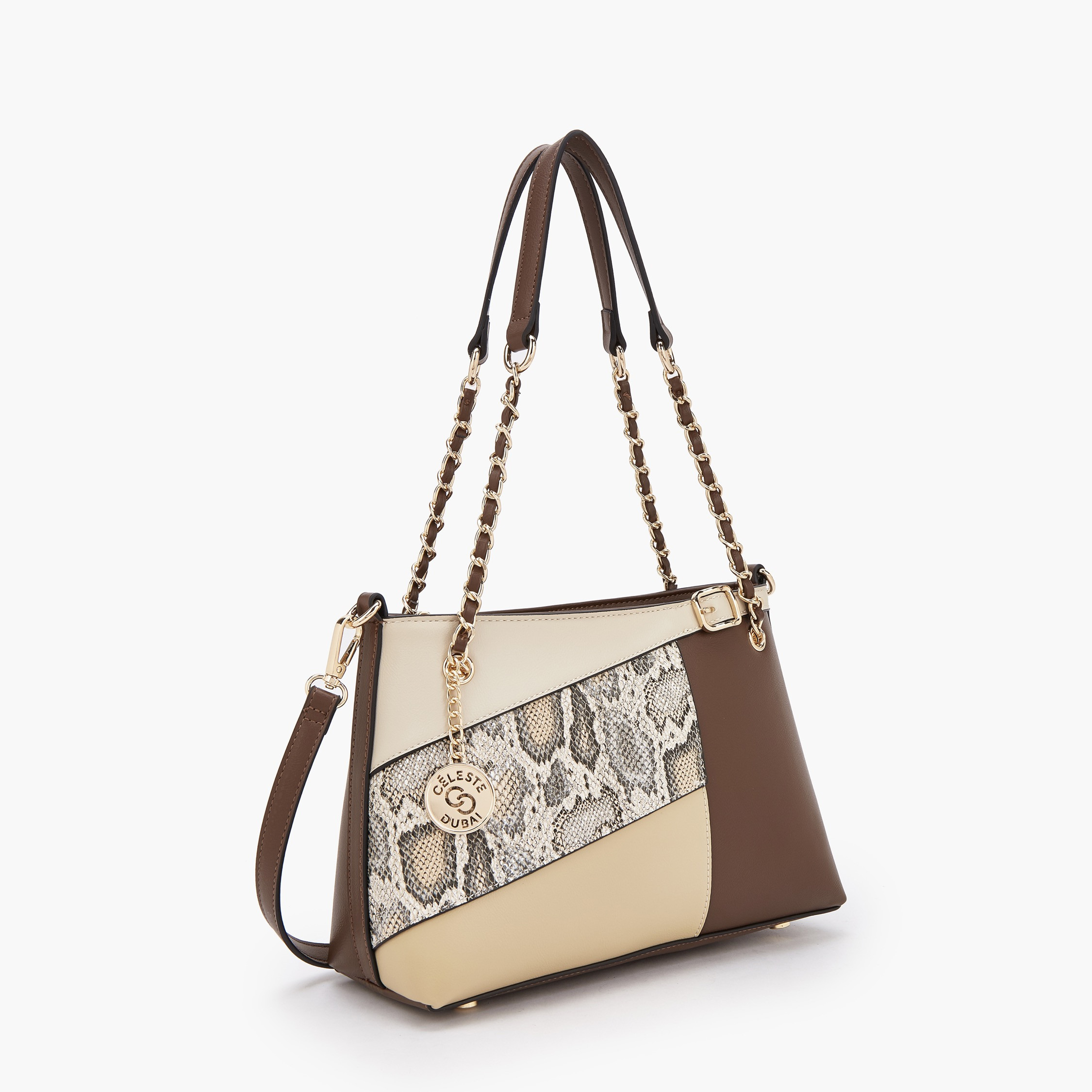 شنطة كتف بحزام قابل للفصل من سيليست-women-bagsandwallets-handbags-image-2
