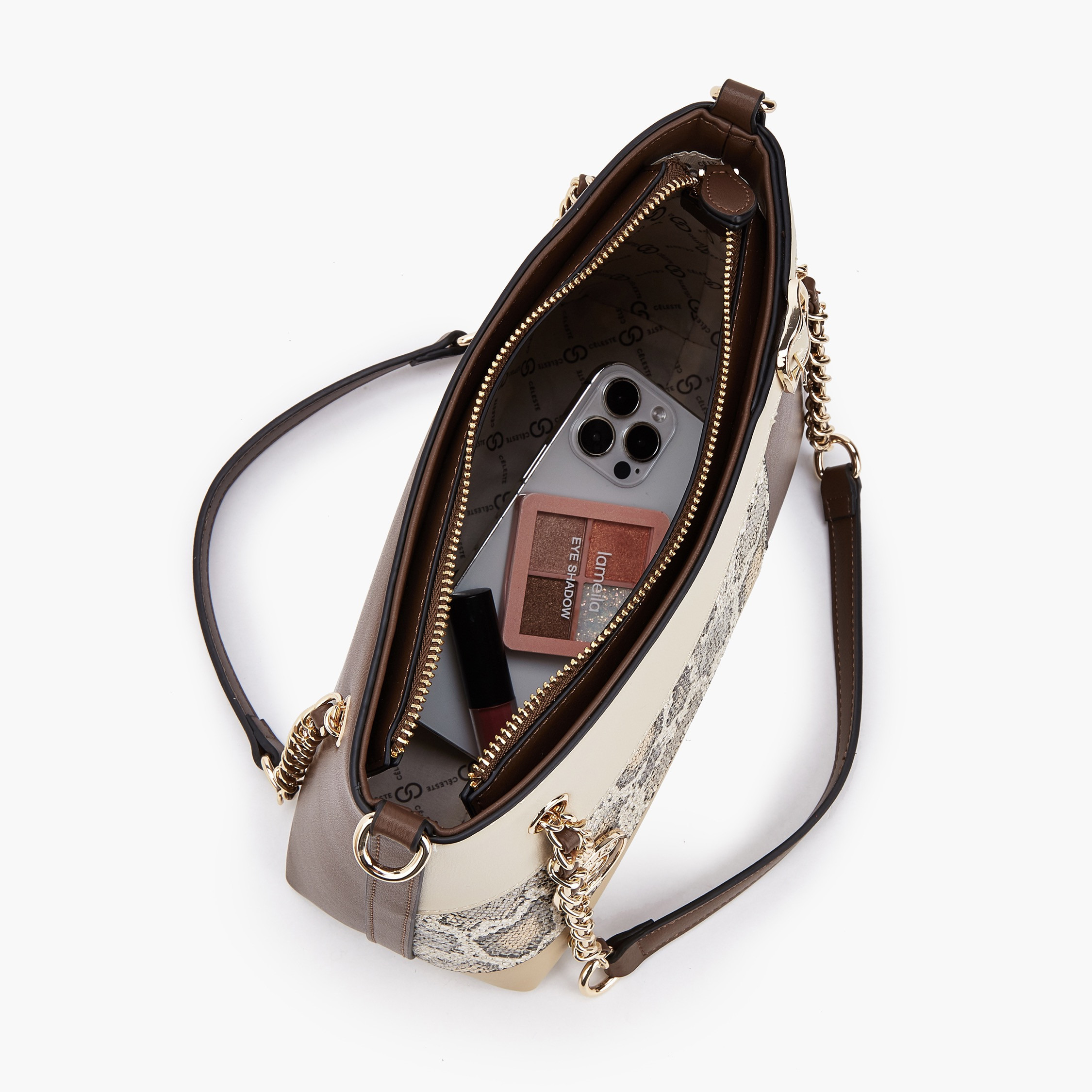 شنطة كتف بحزام قابل للفصل من سيليست-women-bagsandwallets-handbags-image-7