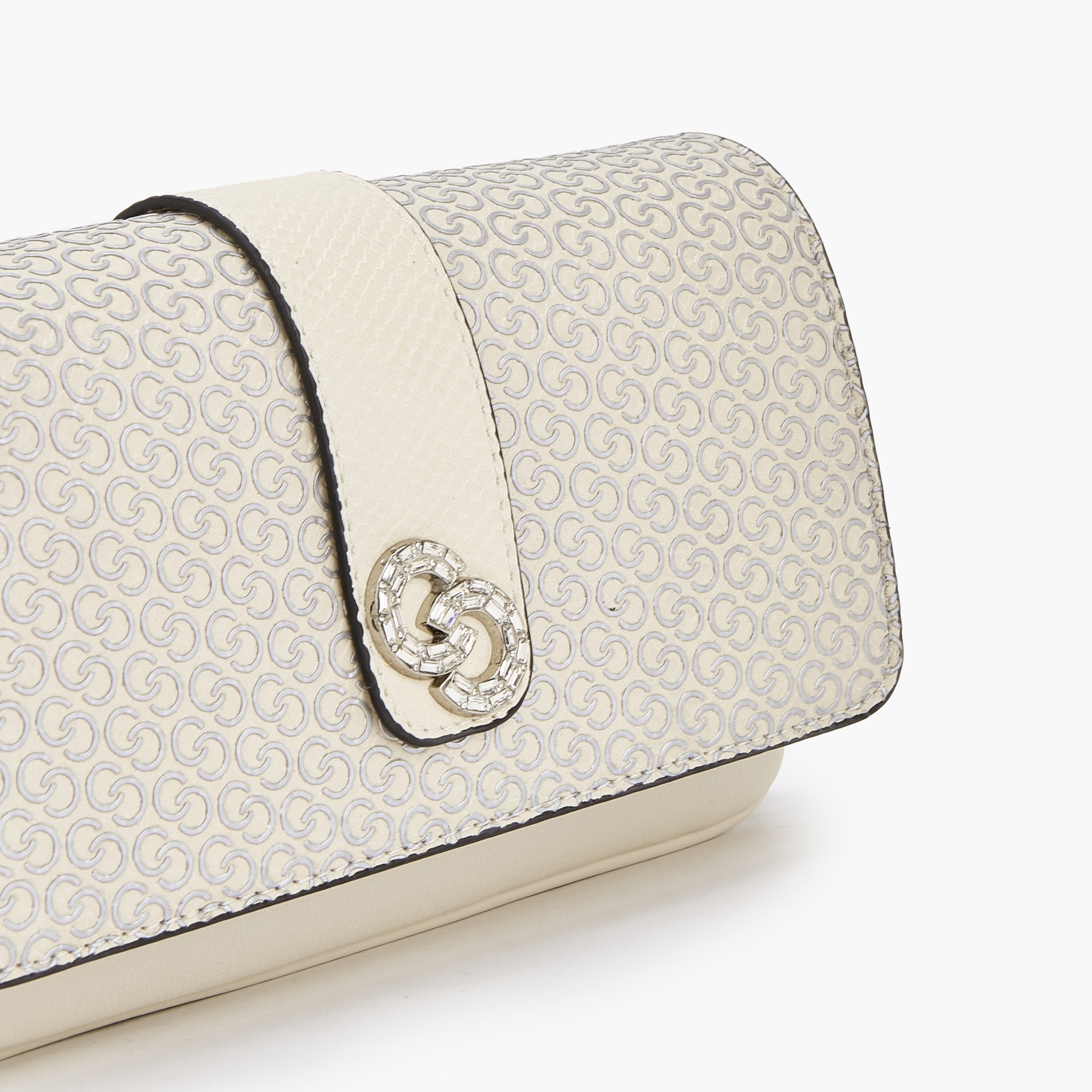 Celeste Monogram Print Sling Bag with Detachable Chain Strap-women-bagsandwallets-handbags-image-3
