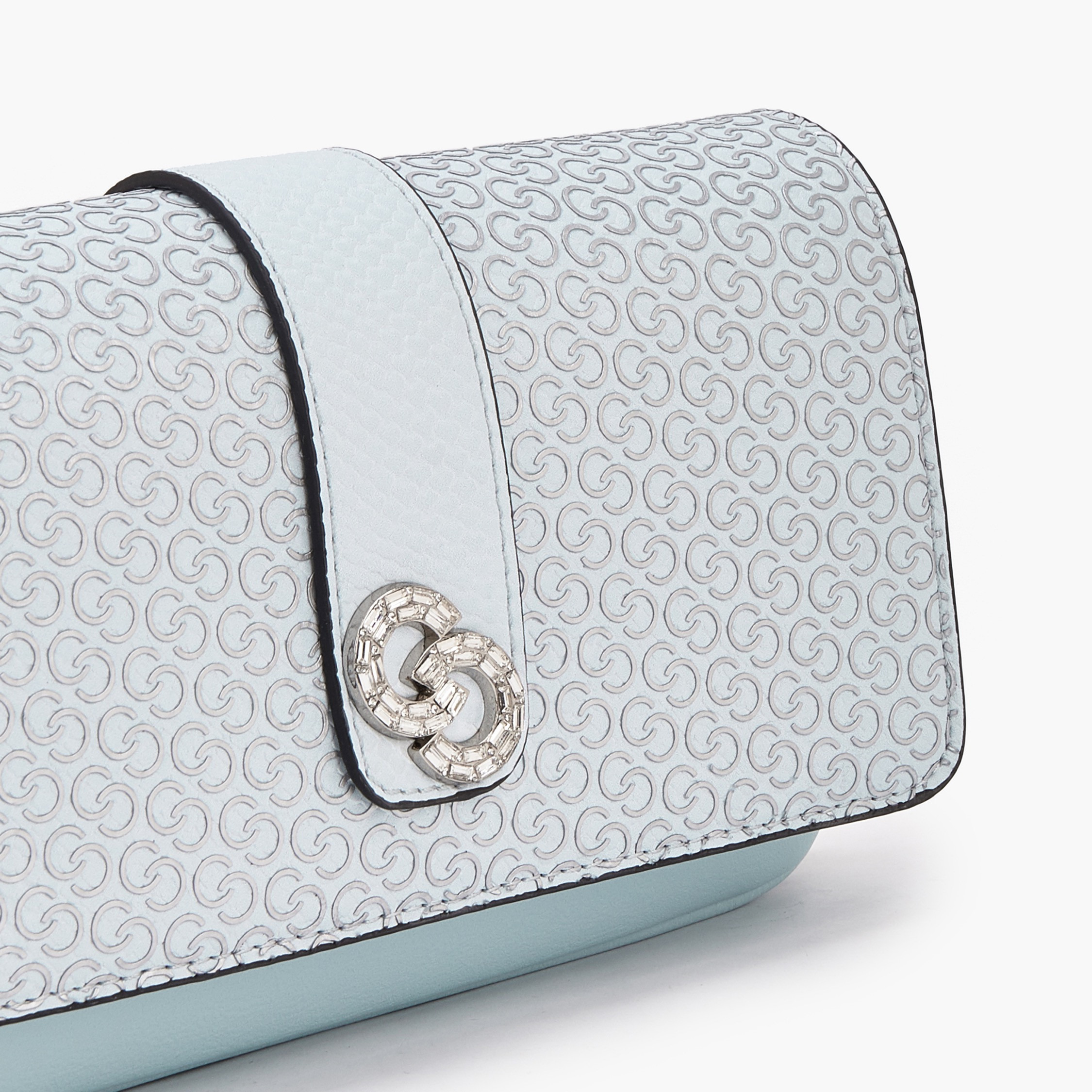 شنطة كروس بطبعات مونوجرام مع حزام سلسلة قابل للفصل من سيليست-women-bagsandwallets-handbags-image-3