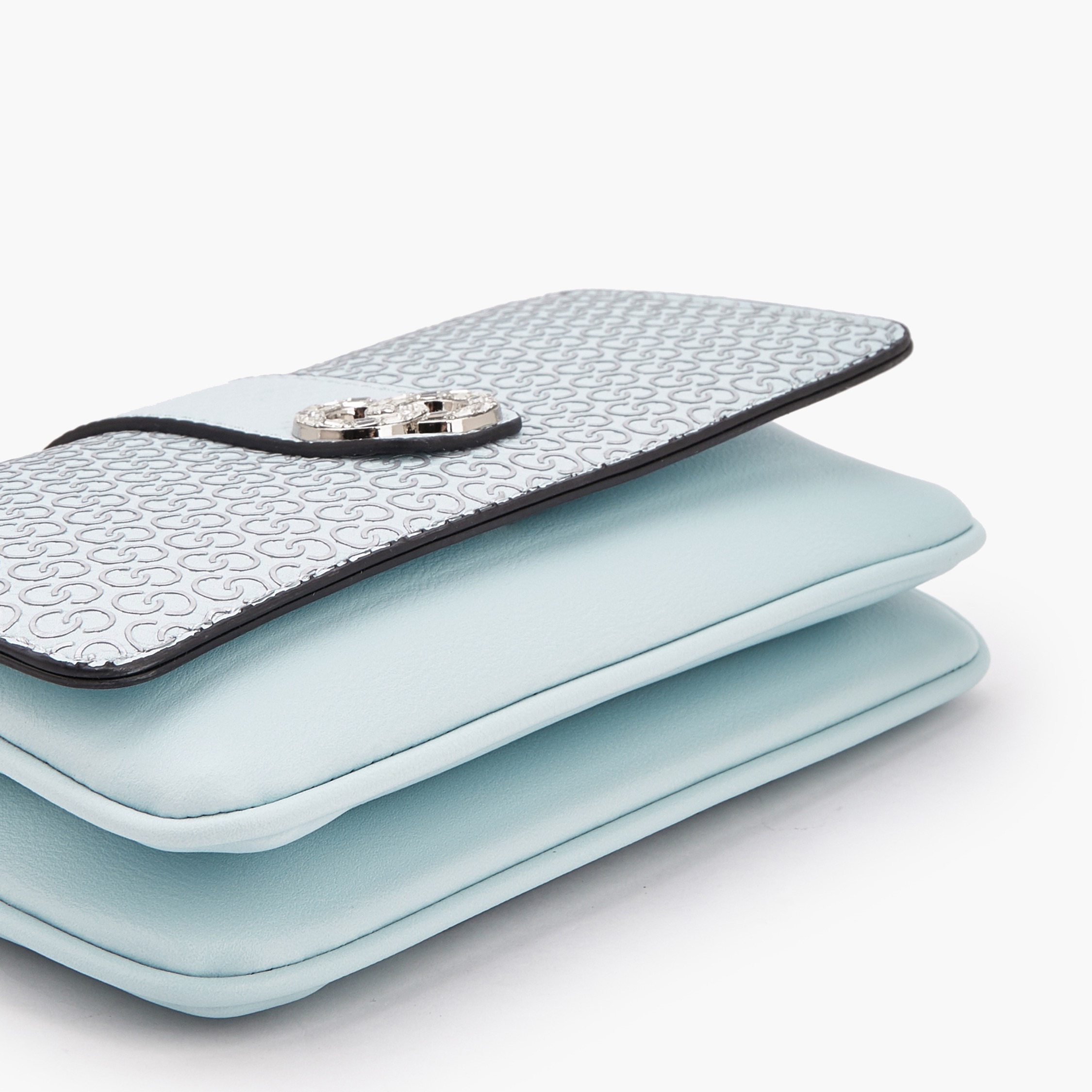 شنطة كروس بطبعات مونوجرام مع حزام سلسلة قابل للفصل من سيليست-women-bagsandwallets-handbags-image-5
