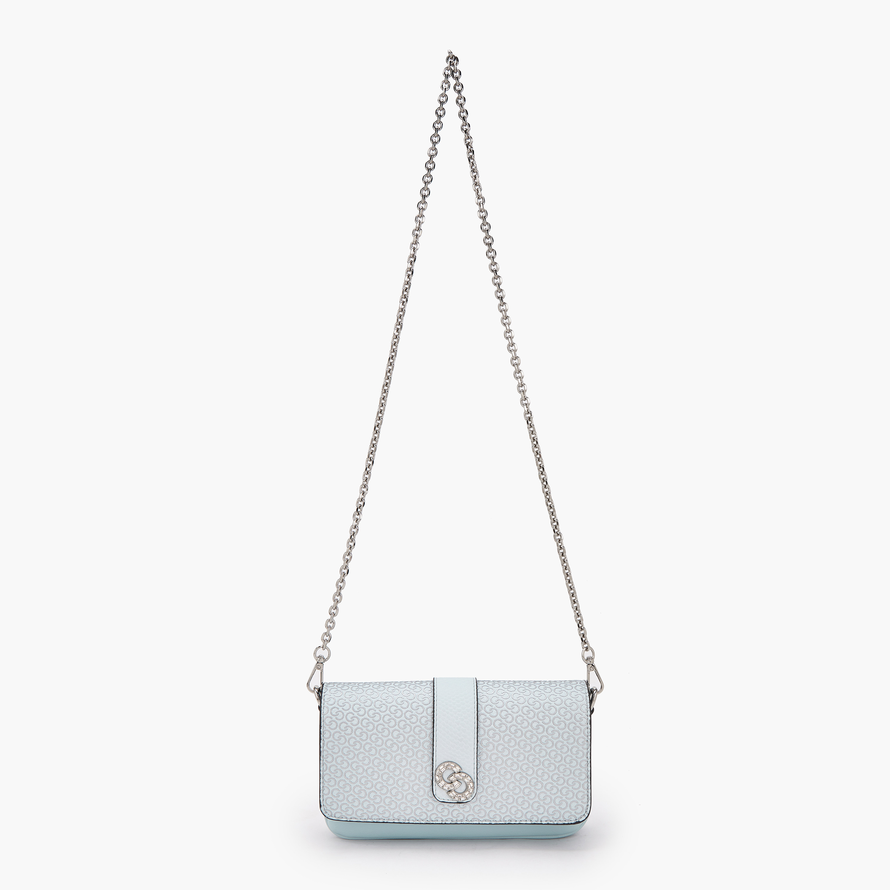 شنطة كروس بطبعات مونوجرام مع حزام سلسلة قابل للفصل من سيليست-women-bagsandwallets-handbags-image-6