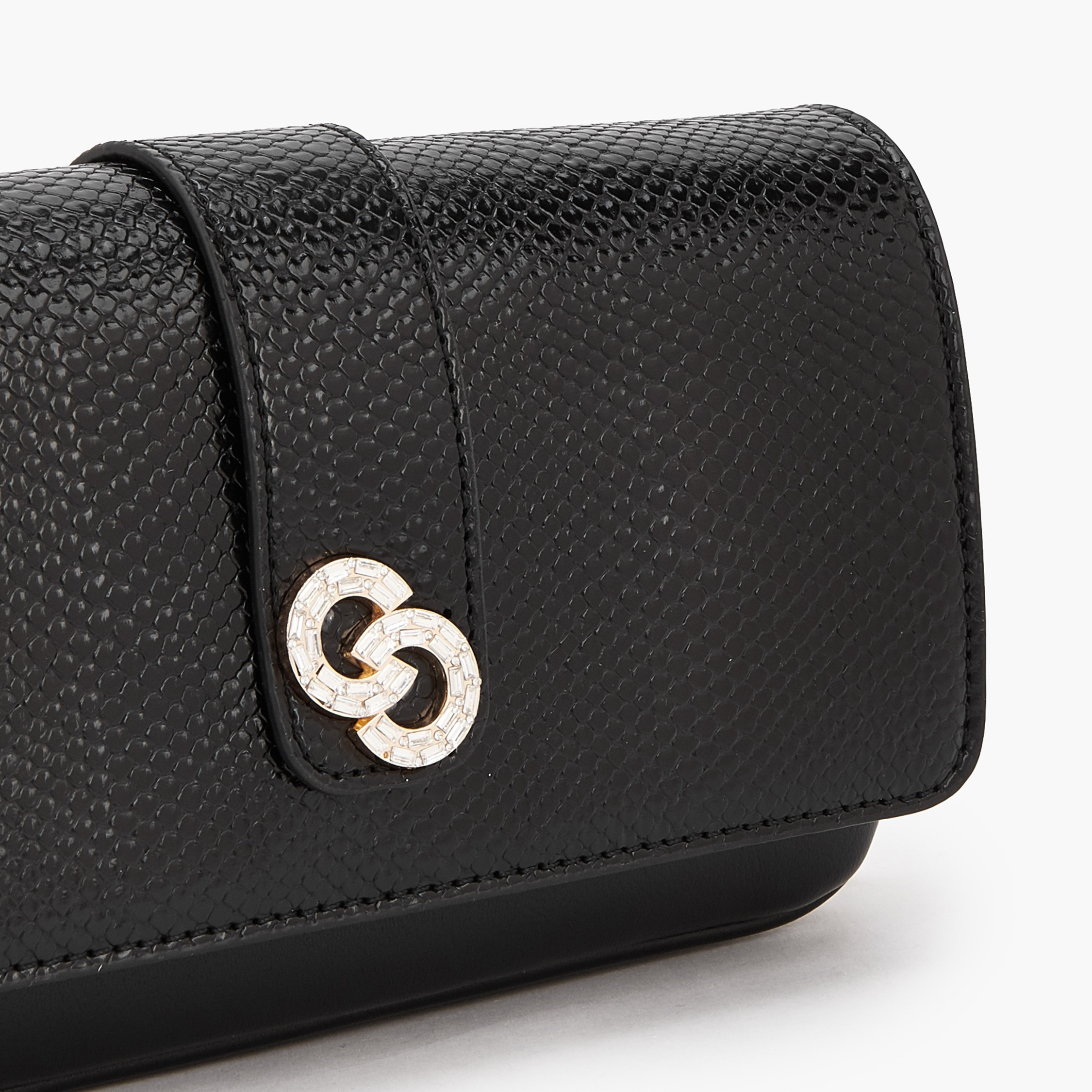 شنطة بارزة الملمس بحزام سلسلة من سيليست-women-bagsandwallets-handbags-image-3