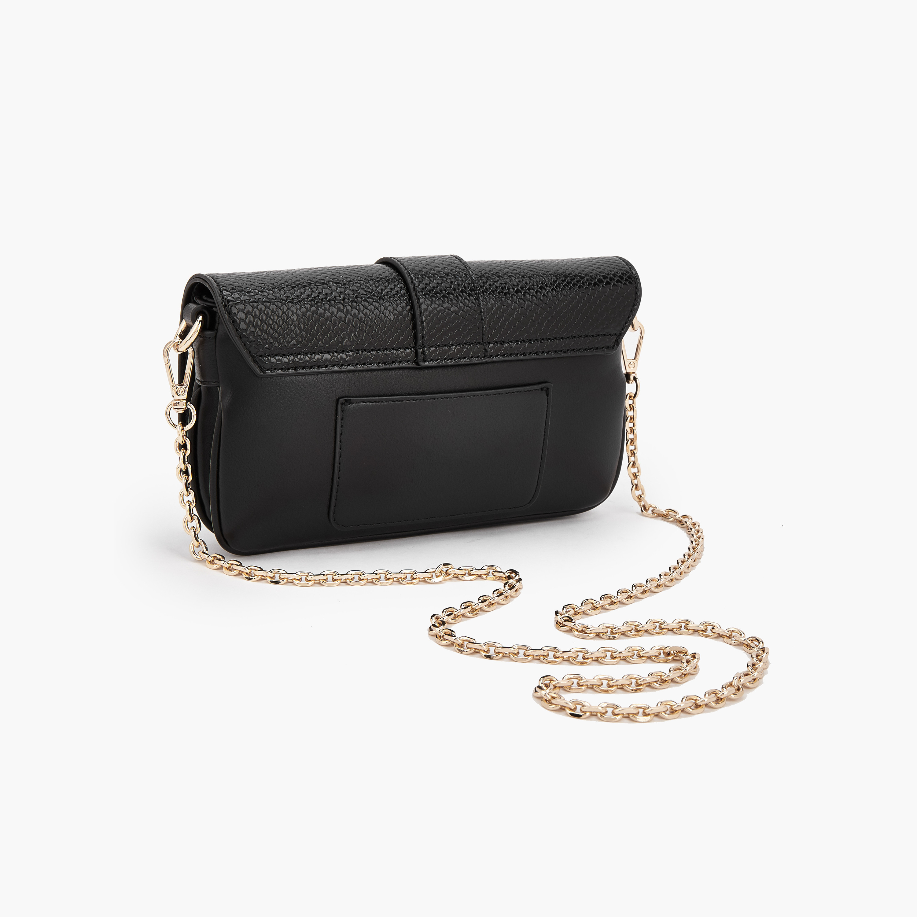 شنطة بارزة الملمس بحزام سلسلة من سيليست-women-bagsandwallets-handbags-image-4