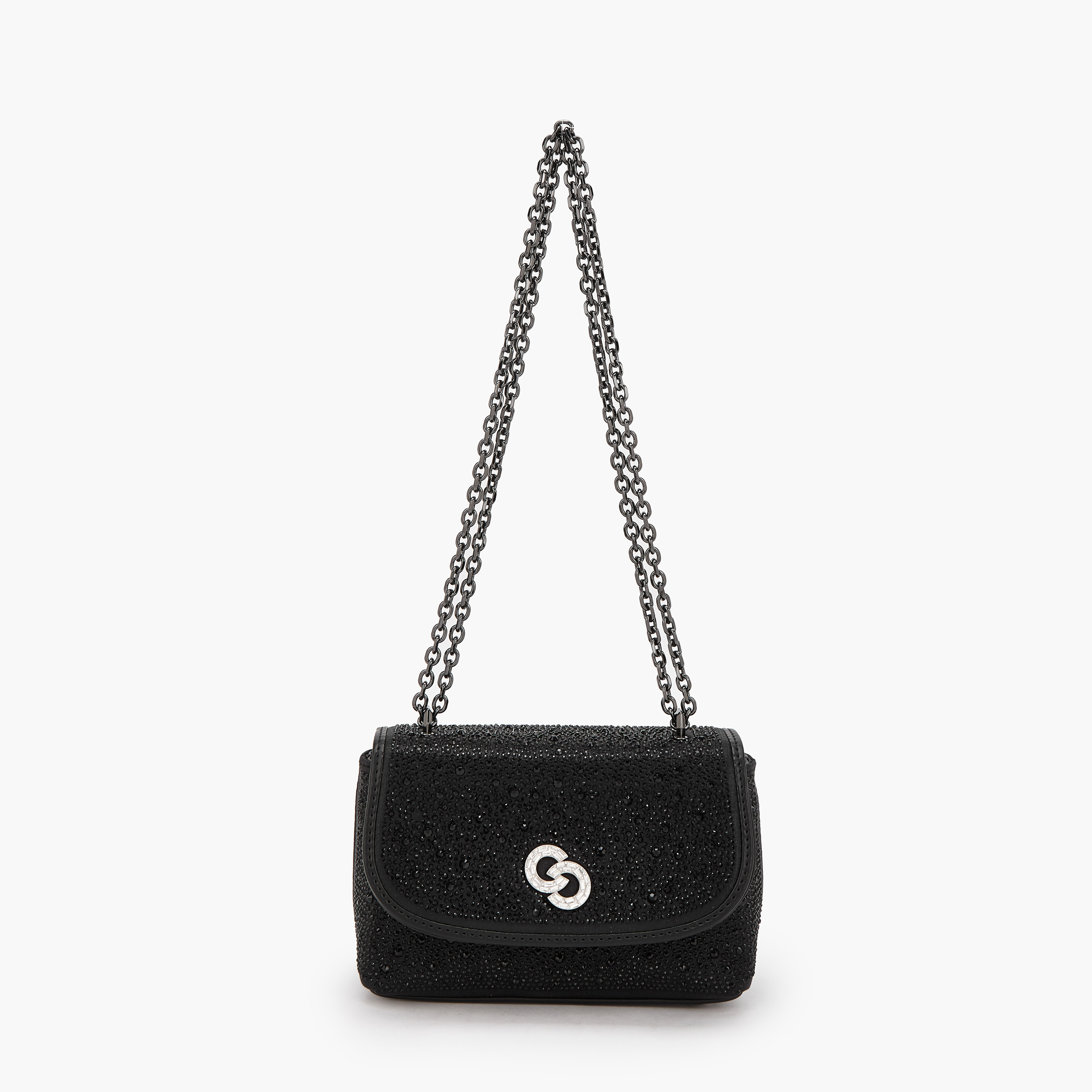 شنطة كتف مزينة بحزام سلسلة من سيليست-women-bagsandwallets-handbags-image-1