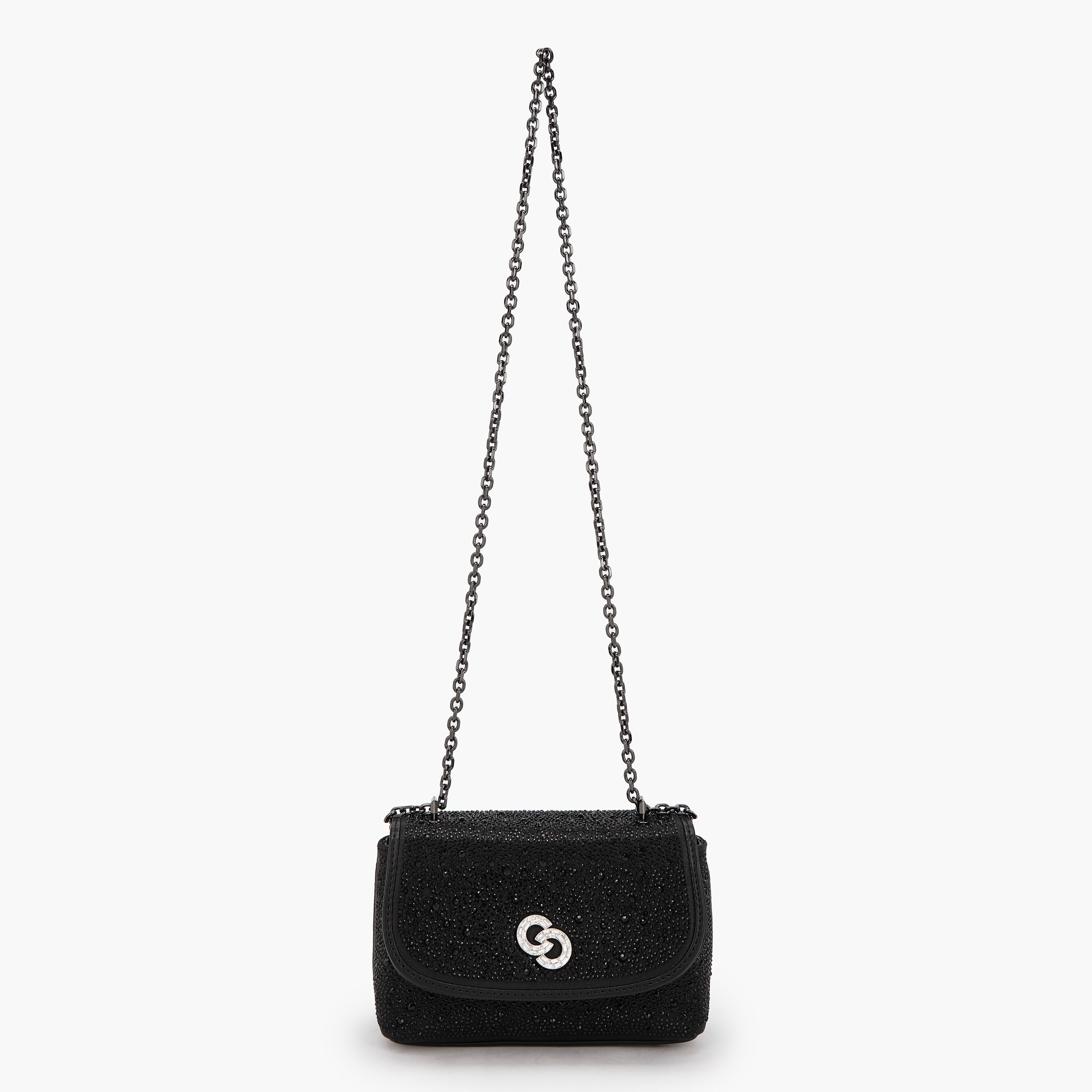 شنطة كتف مزينة بحزام سلسلة من سيليست-women-bagsandwallets-handbags-image-6