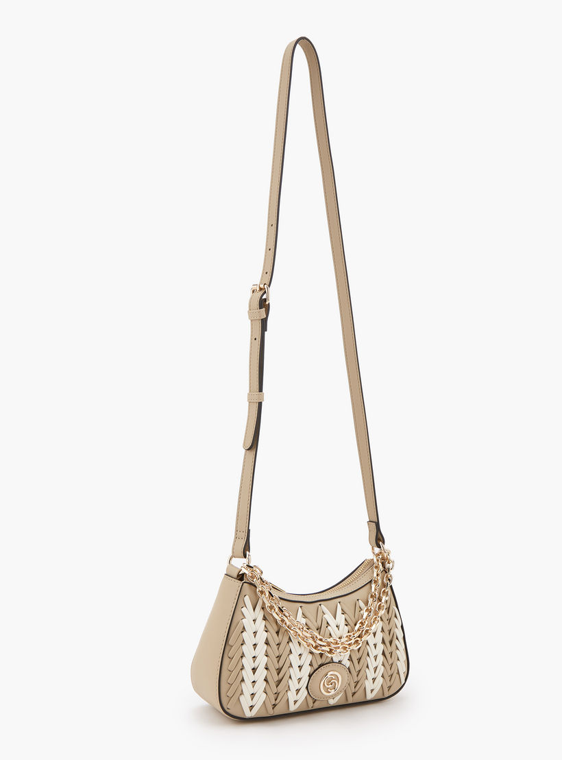 شنطة كروس بودي بتفاصيل مجدولة وسحّاب إغلاق من سيليست-women-bagsandwallets-handbags-image-2