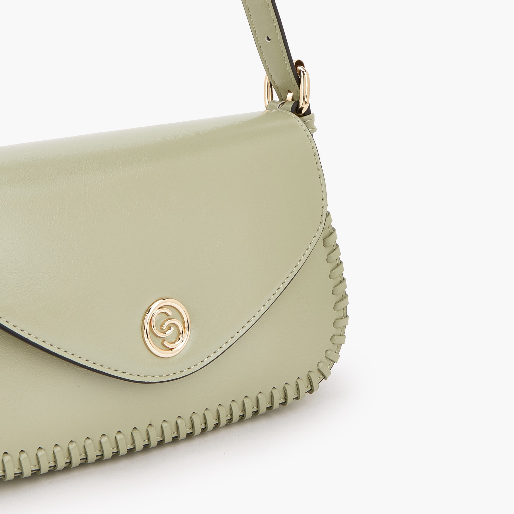 Celeste Stitch Detail Shoulder Bag with Button Closure-women-bagsandwallets-handbags-image-3