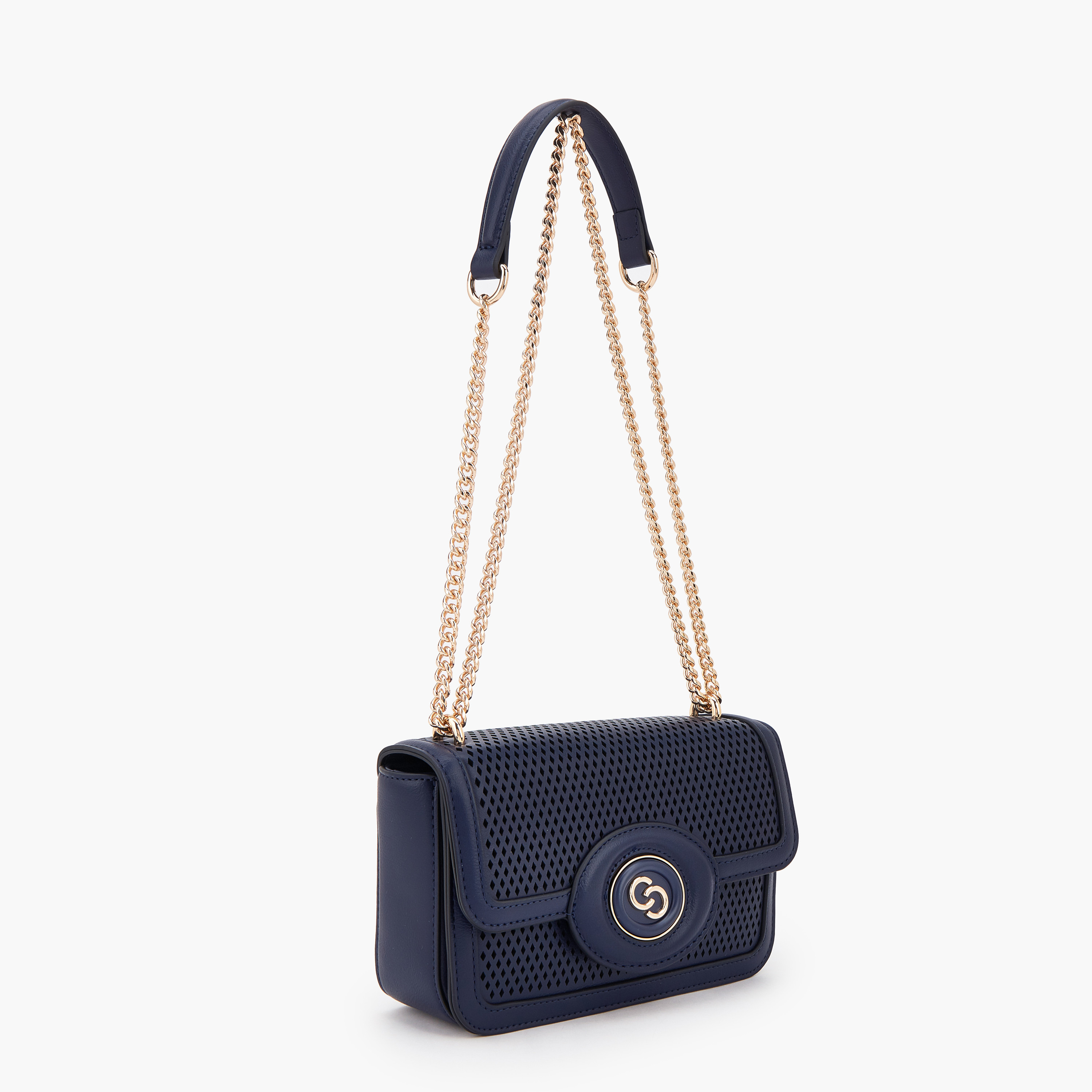 شنطة كروس بودي بتصميم مفرغ وحمالة سلسلة من سيليست-women-bagsandwallets-handbags-image-3
