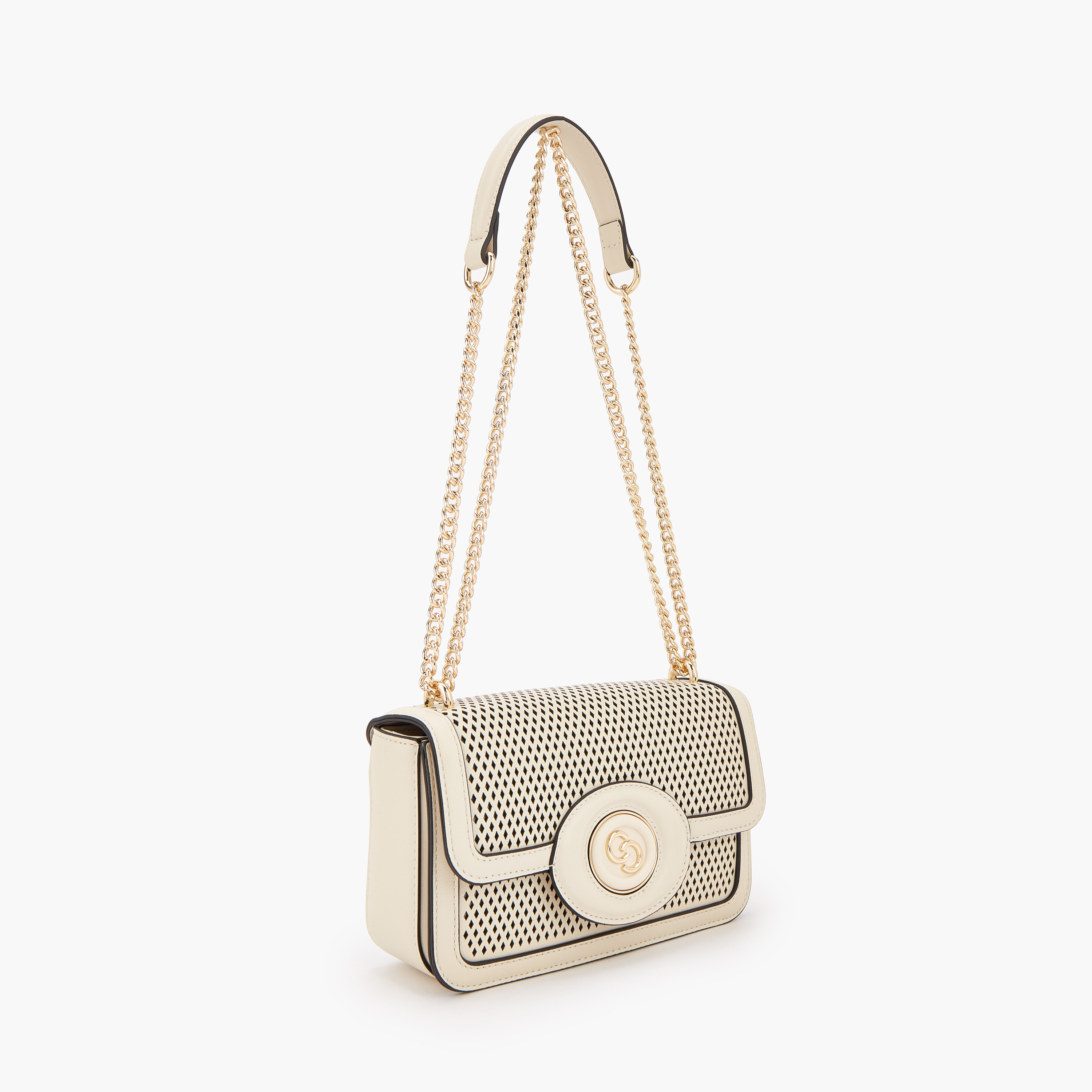 Celeste Cutout Design Crossbody Bag with Chain Strap-women-bagsandwallets-handbags-image-3