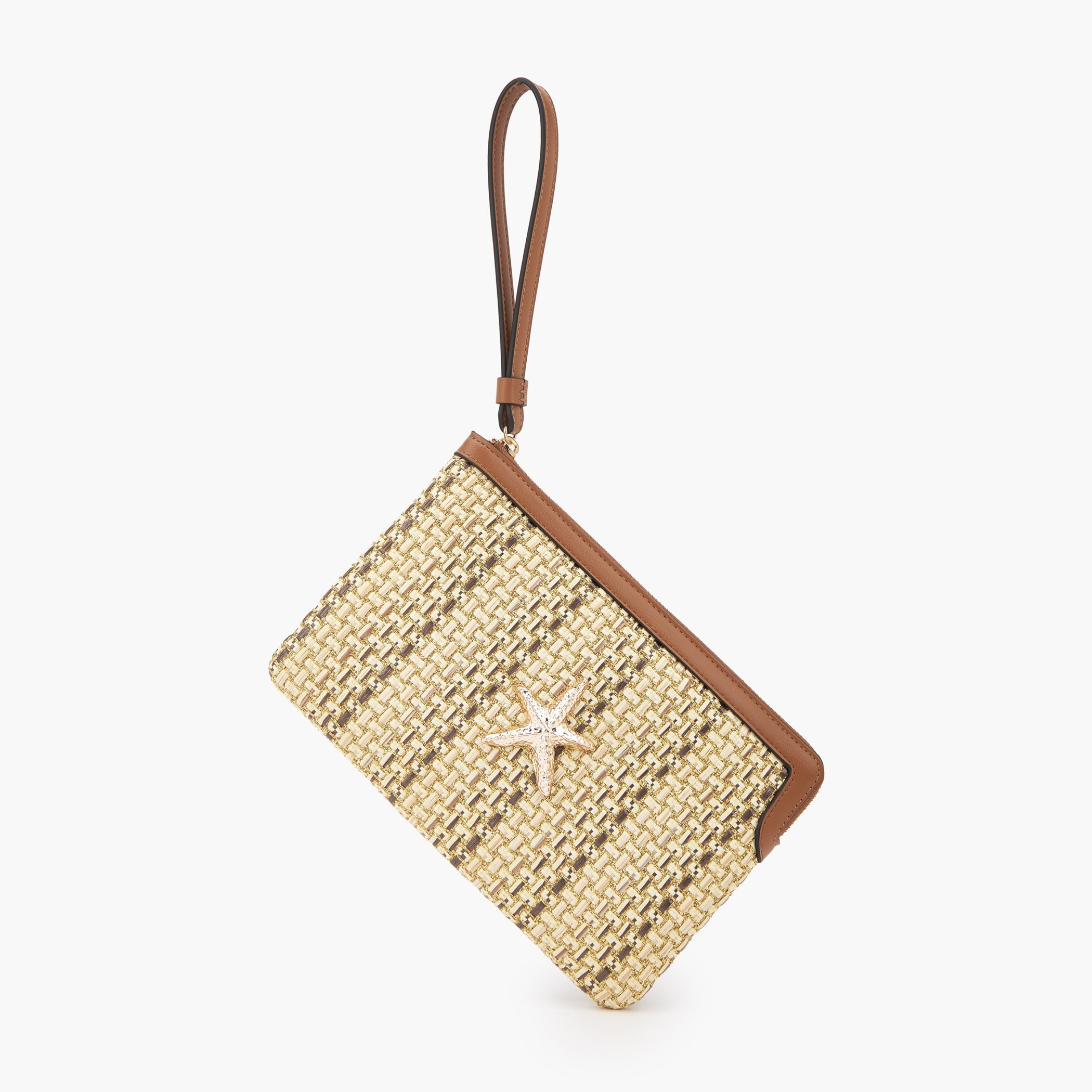 شنطة كلاتش منسوجة بارزة الملمس من سيليست-women-bagsandwallets-handbags-image-1