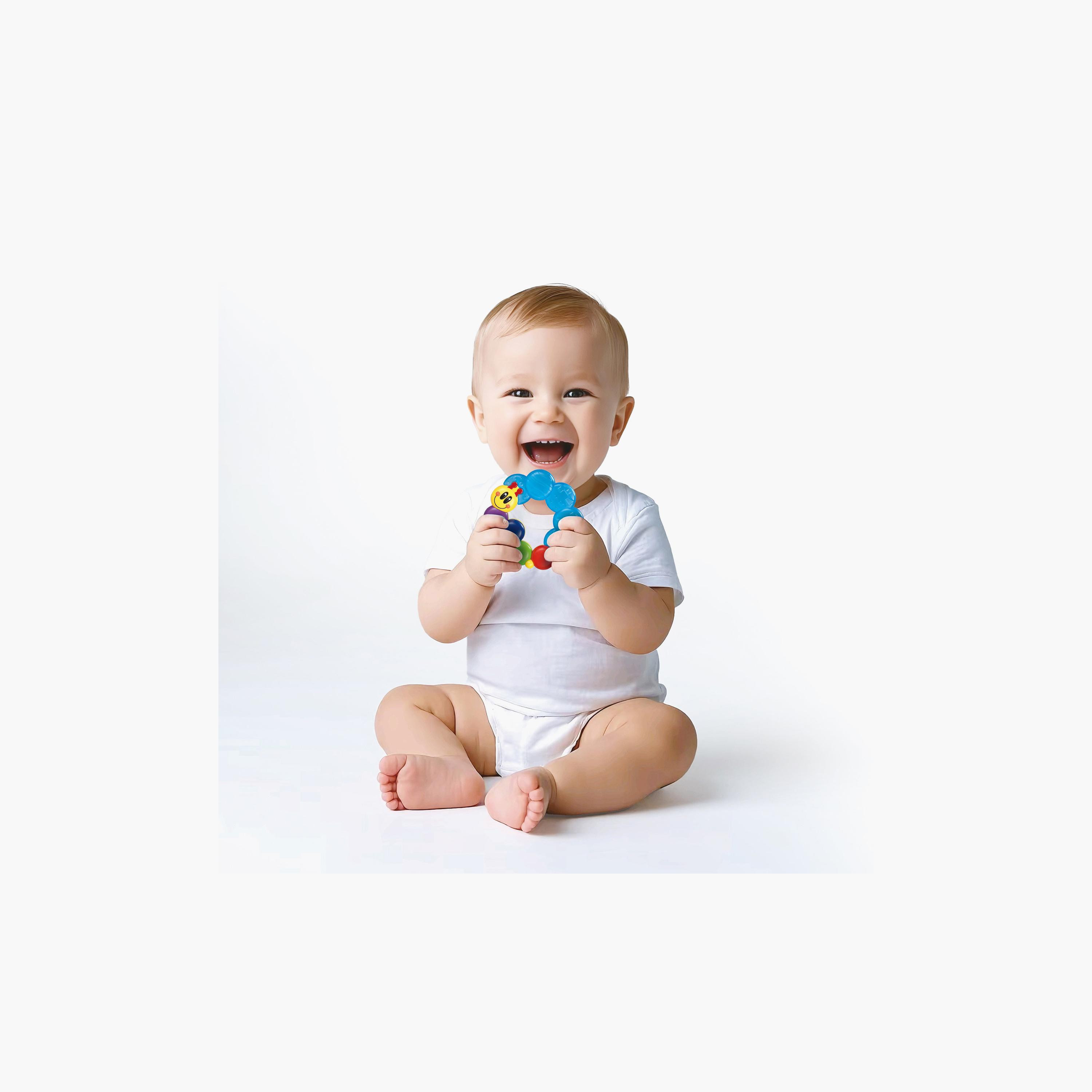Hola Fun Rattle & Water Filled Teether - 6-9 Months-toys-babyandtoddlertoys-rattlesandteethers-image-3