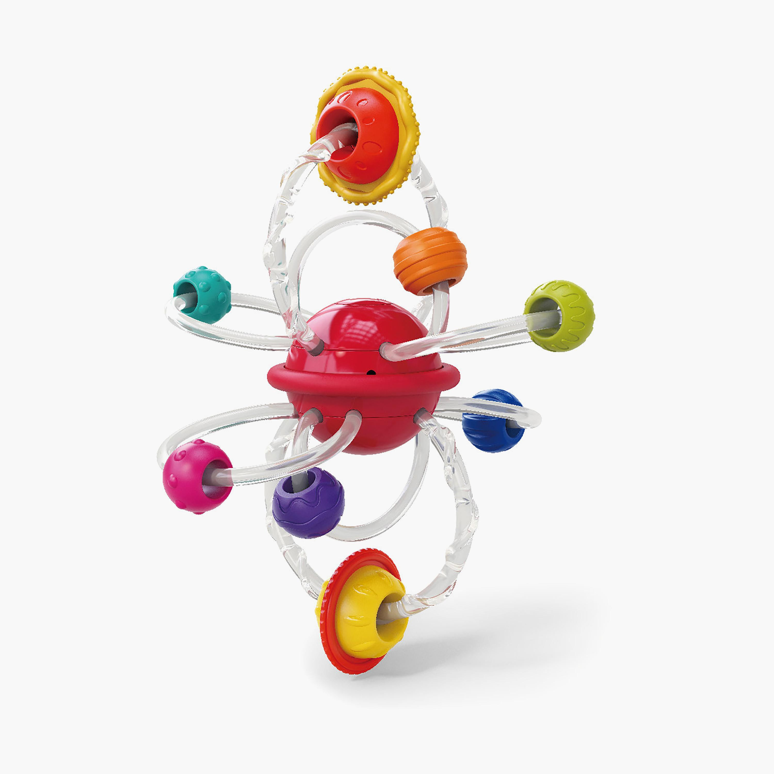 Hola Hand Catching Ball Teether - Planet-toys-babyandtoddlertoys-rattlesandteethers-image-1