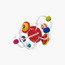 Hola Hand Catching Ball Teether - Planet-toys-babyandtoddlertoys-rattlesandteethers-image-6
