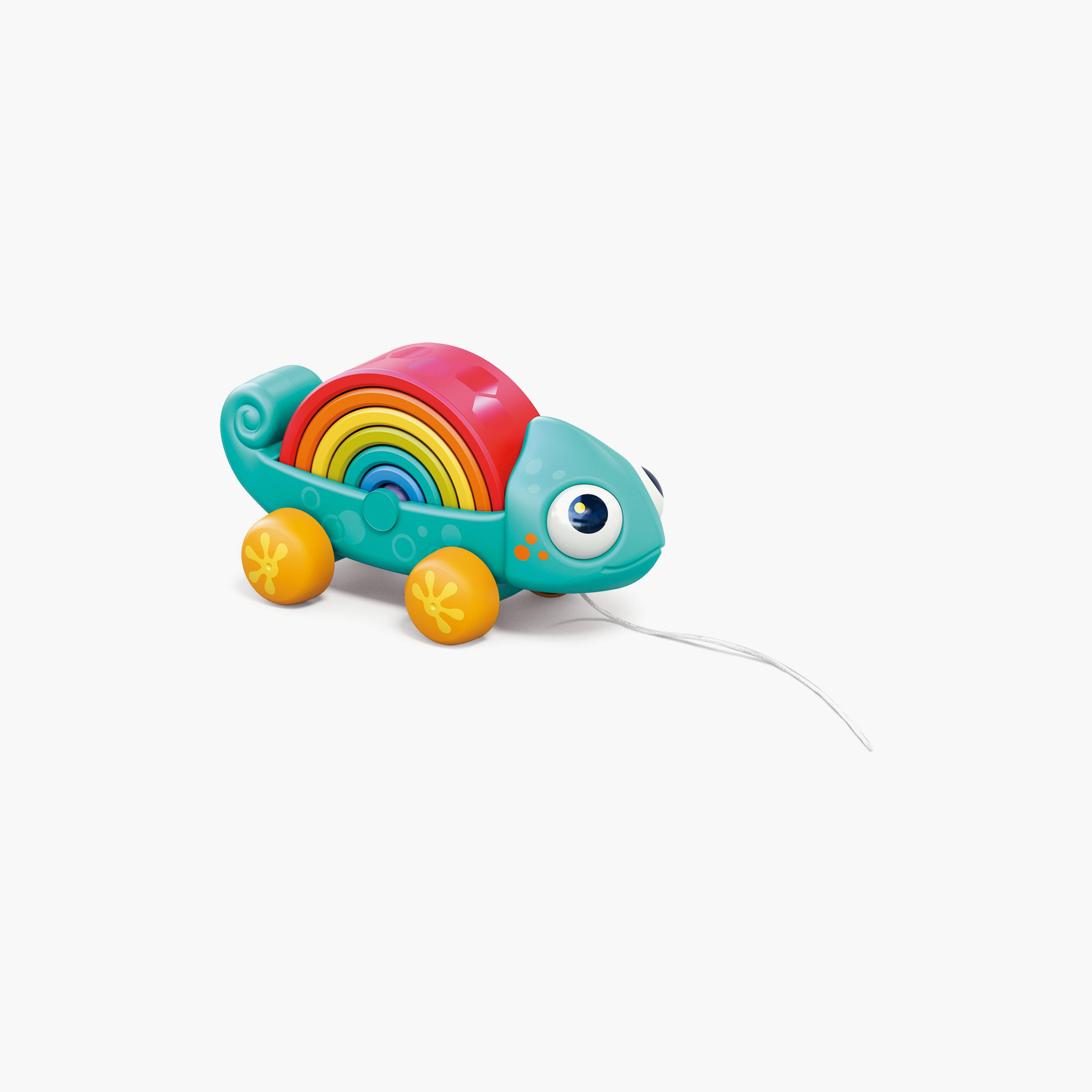 Hola Rainbow Chameleon Pull & Pull Toy-toys-babyandtoddlertoys-pushandpulltoys-image-11