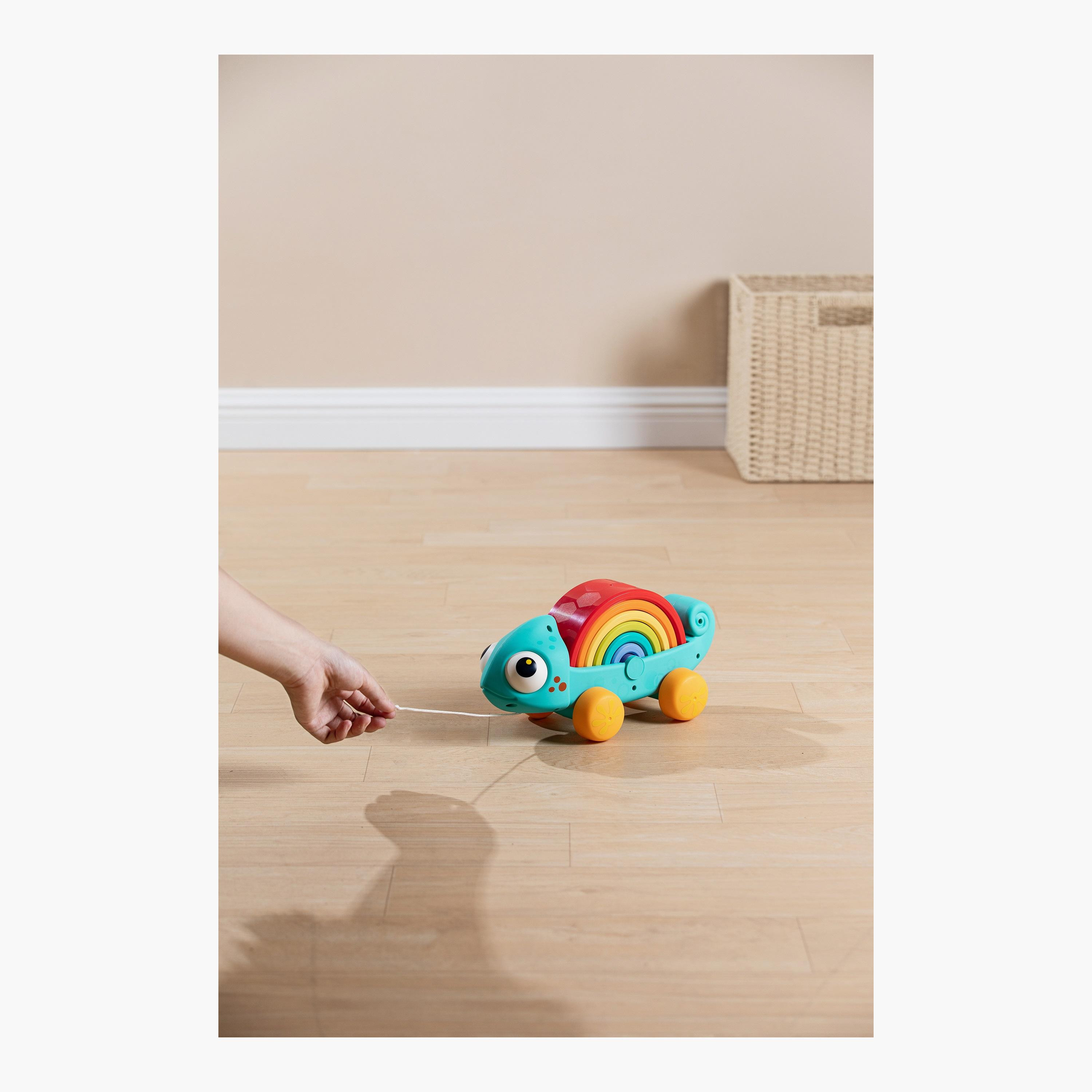 Hola Rainbow Chameleon Pull & Pull Toy-toys-babyandtoddlertoys-pushandpulltoys-image-15