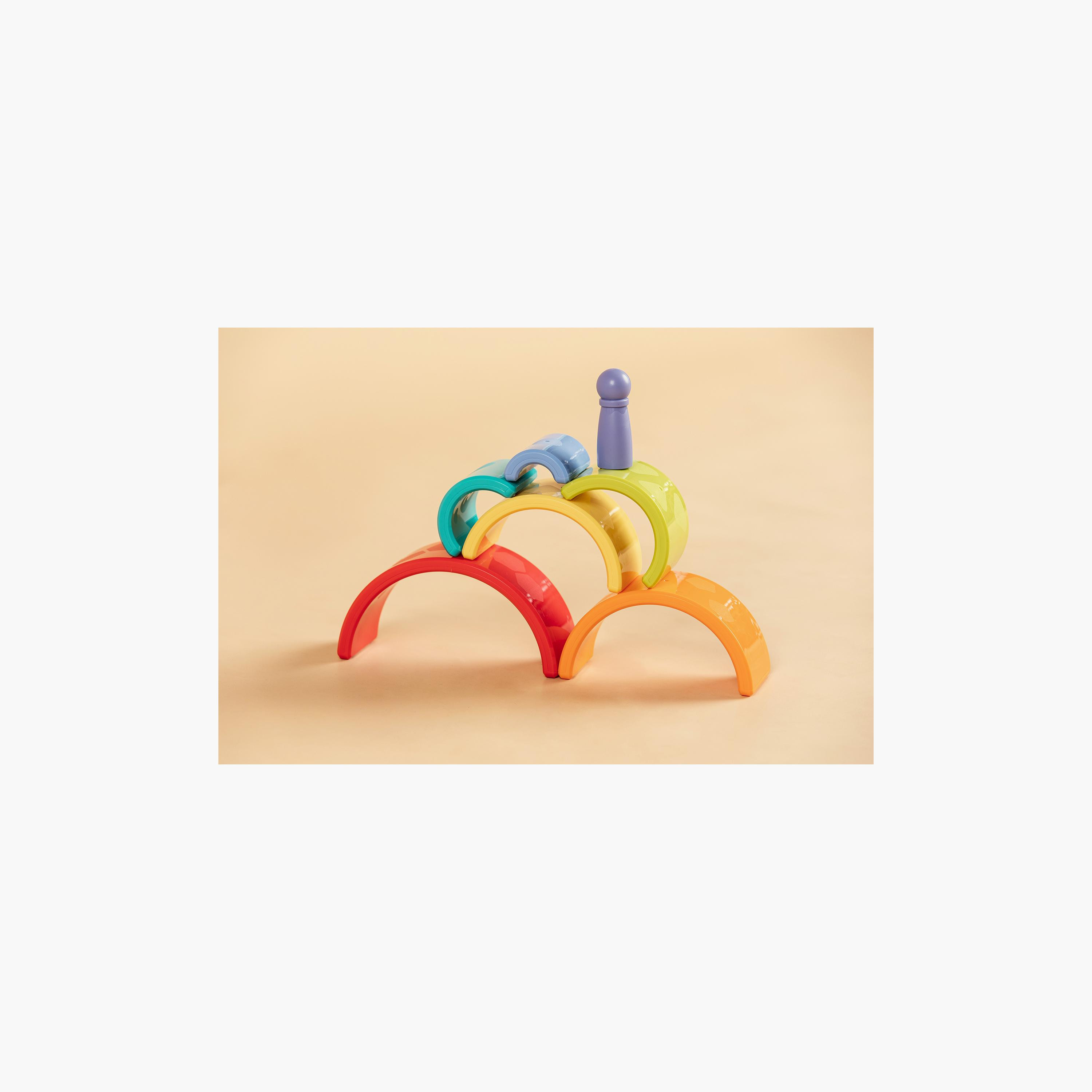 Hola Rainbow Chameleon Pull & Pull Toy-toys-babyandtoddlertoys-pushandpulltoys-image-16