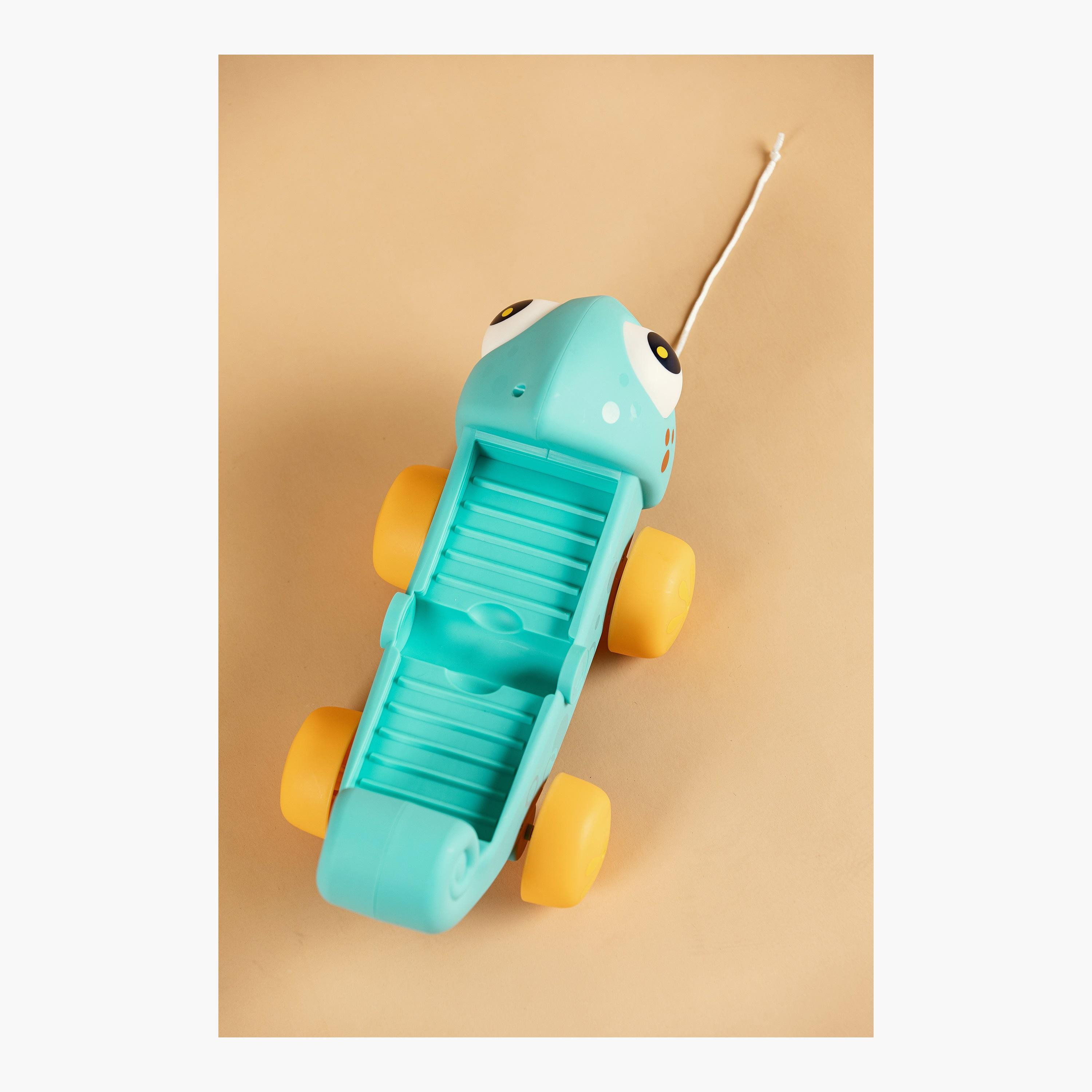 Hola Rainbow Chameleon Pull & Pull Toy-toys-babyandtoddlertoys-pushandpulltoys-image-3