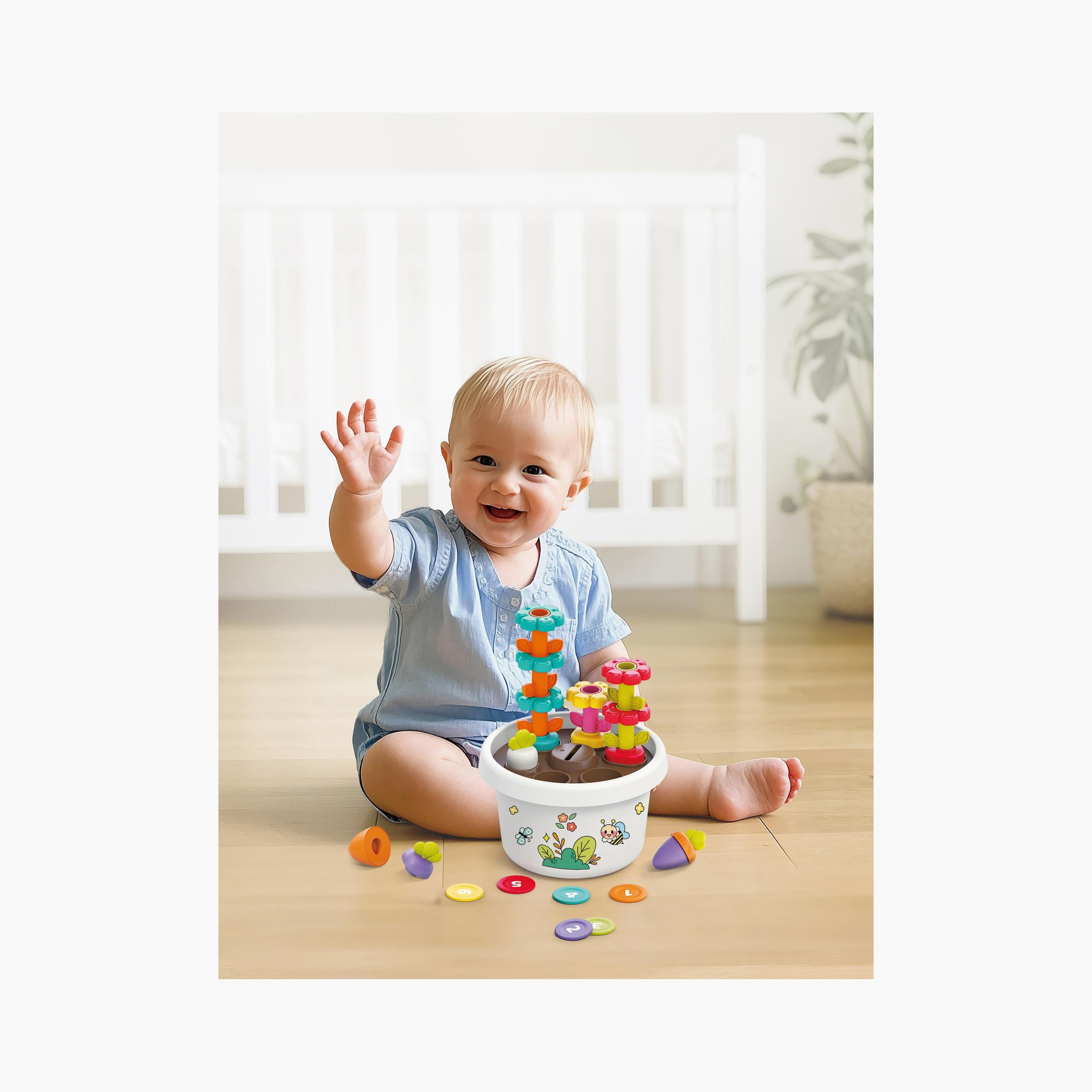 Hola Montessori Potted Plant Toy - 12 Months+-toys-buildingblocks-blocks-image-2