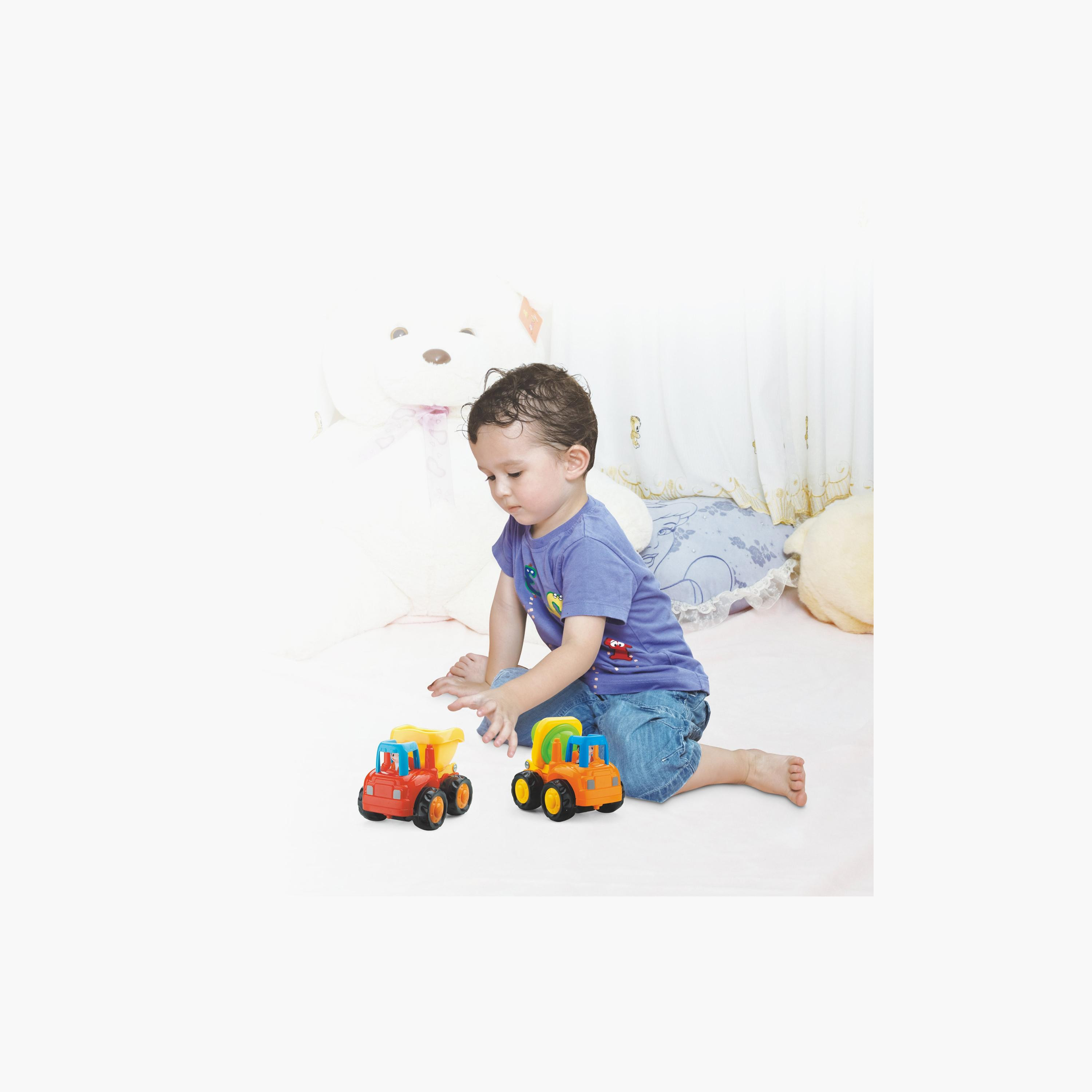 Hola Set of 4 Construction Truck Toy Set-toys-roleplay-toolsandconstructionsets-image-2