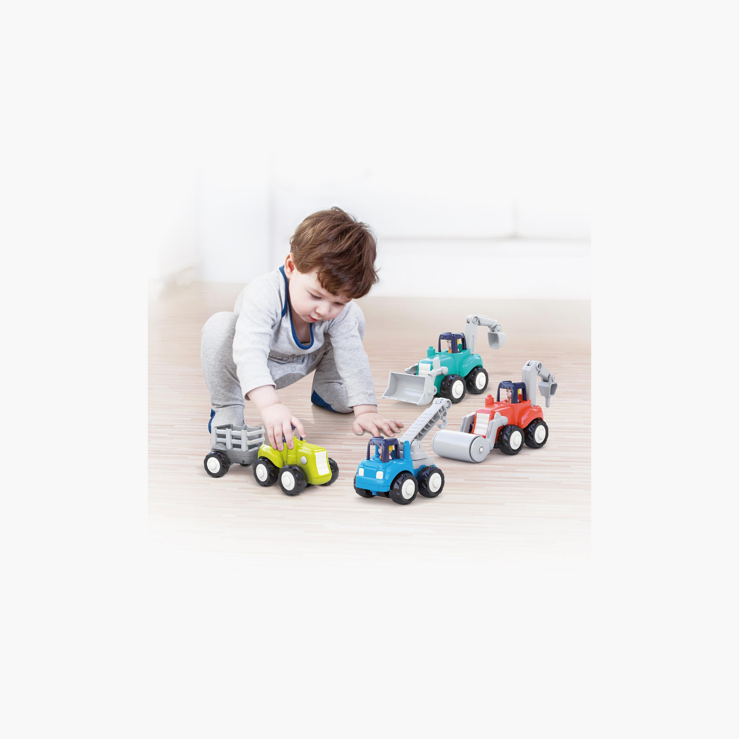Hola Set of 4 Construction Truck Toy Set-toys-roleplay-toolsandconstructionsets-image-8