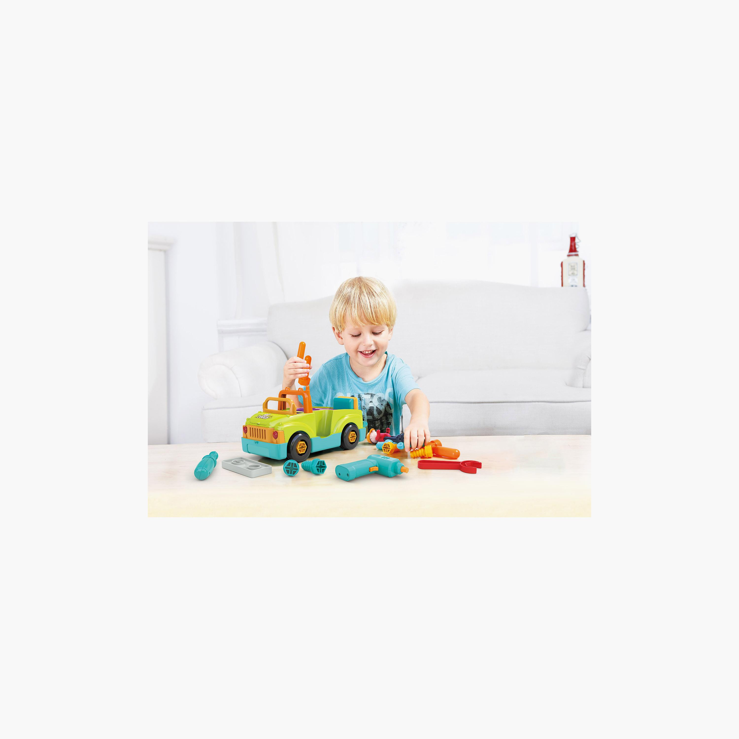 Hola Little Mechanic Tool Truck with Accessories-toys-babyandtoddlertoys-learningtoys-image-4
