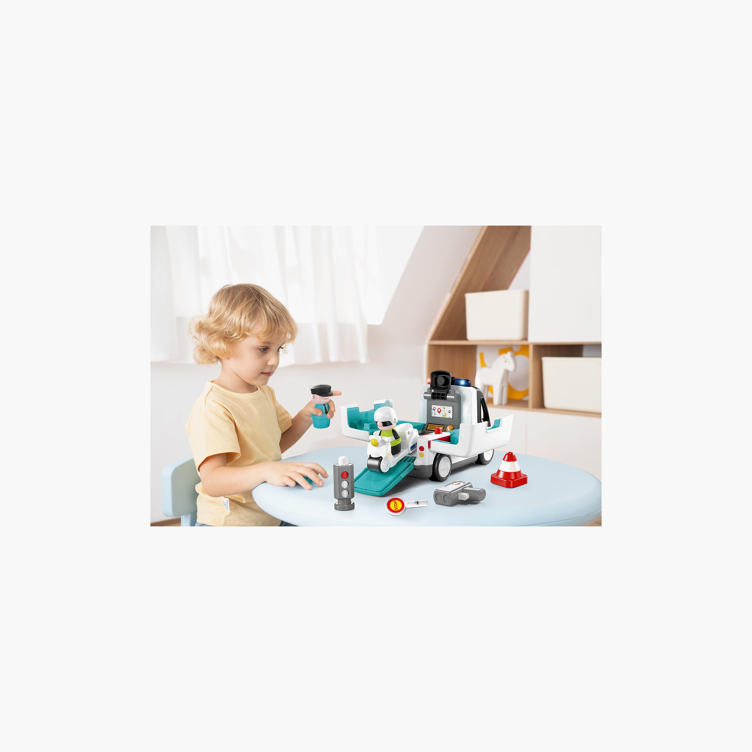 Hola Early Learning Police Car - Lights, Sounds & Music-toys-playvehicles-vehicleplaysets-image-4