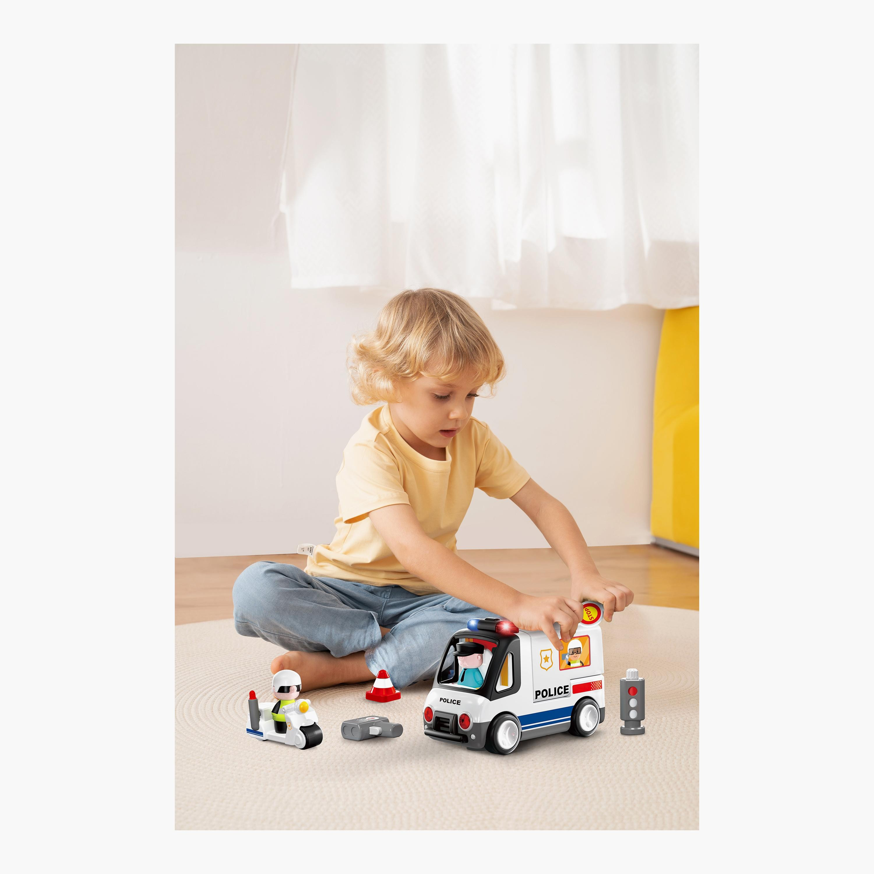 Hola Early Learning Police Car - Lights, Sounds & Music-toys-playvehicles-vehicleplaysets-image-6
