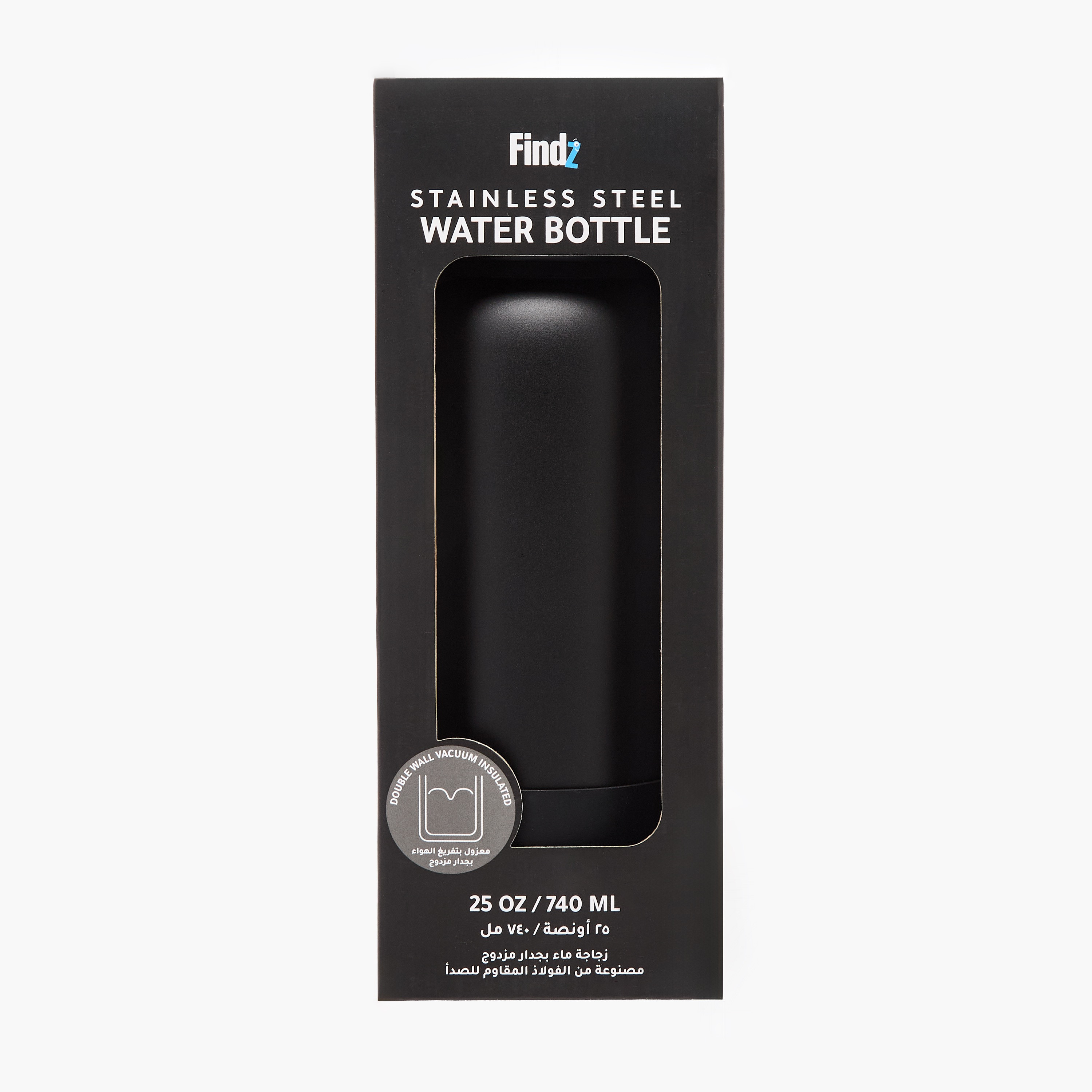 Findz Double Wall Stainless Steel Vacuum Water Bottle - 740 ml-household-dining-drinkserveware-bottles-image-7