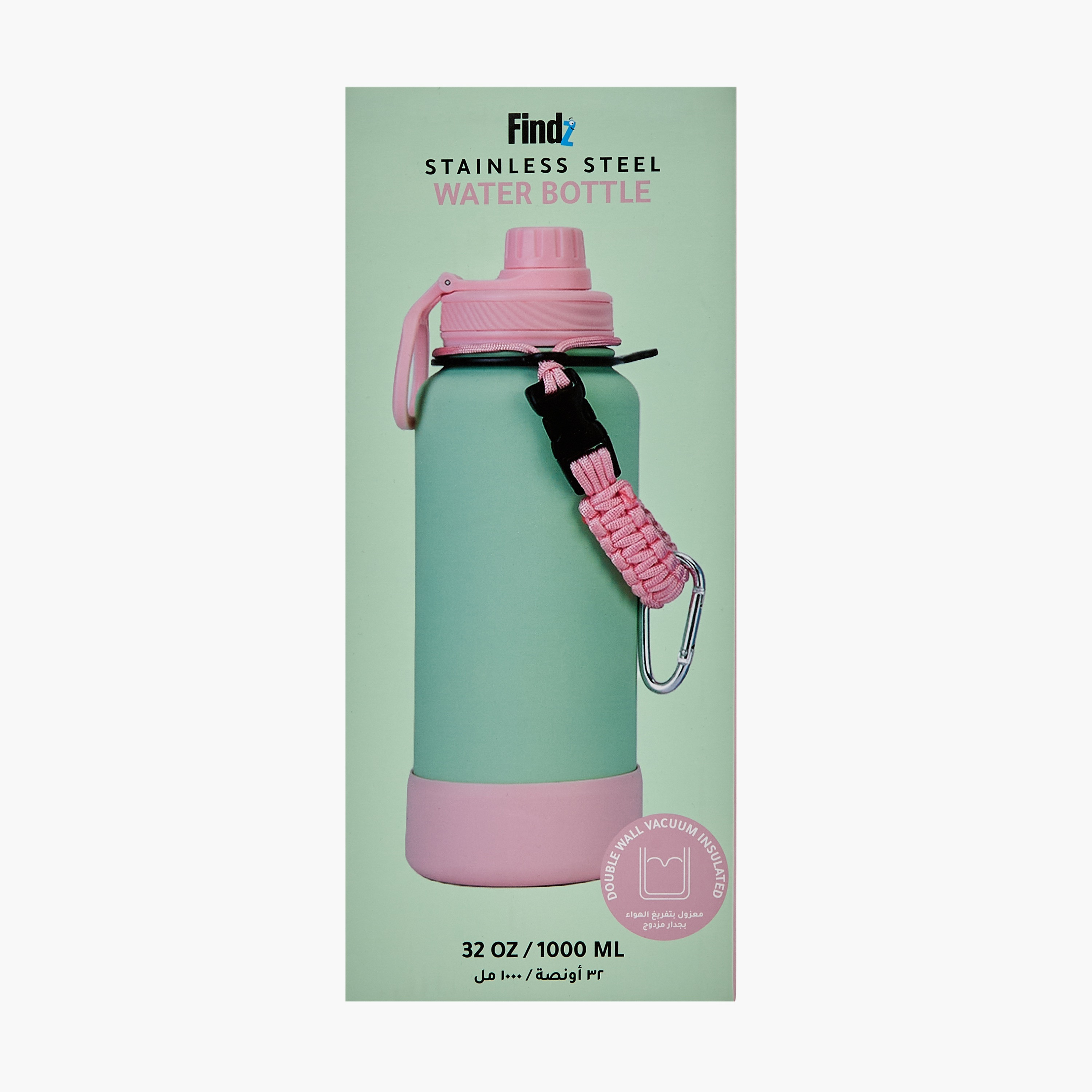 Findz Double Wall Stainless Steel Vacuum Water Bottle - 1 L-household-dining-drinkserveware-bottles-image-9