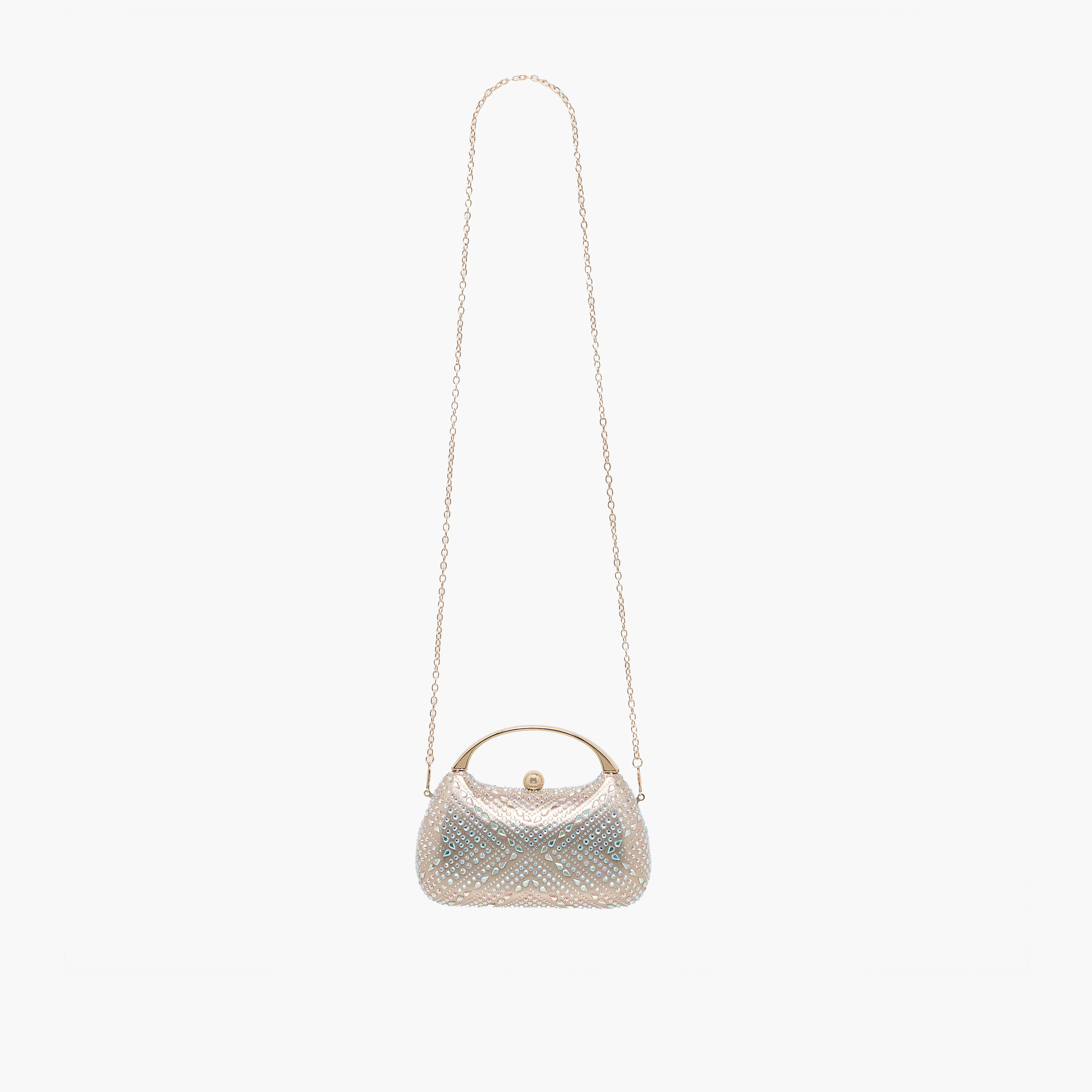 Sasha Diamante Embellished Clutch with Detachable Chain Strap-women-bagsandwallets-handbags-image-3