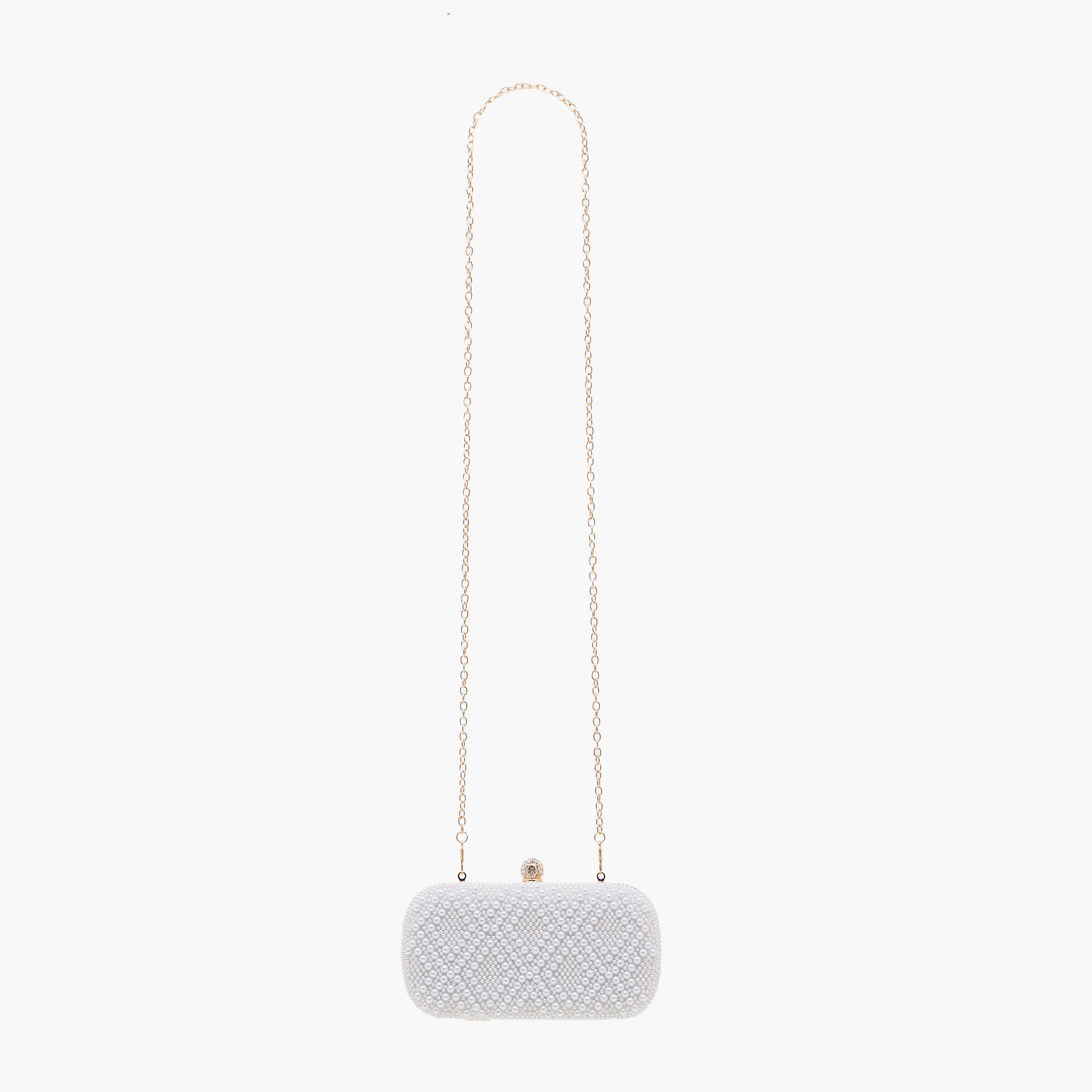 Sasha Embellished Clutch with Detachable Chain Strap-women-bagsandwallets-handbags-image-3