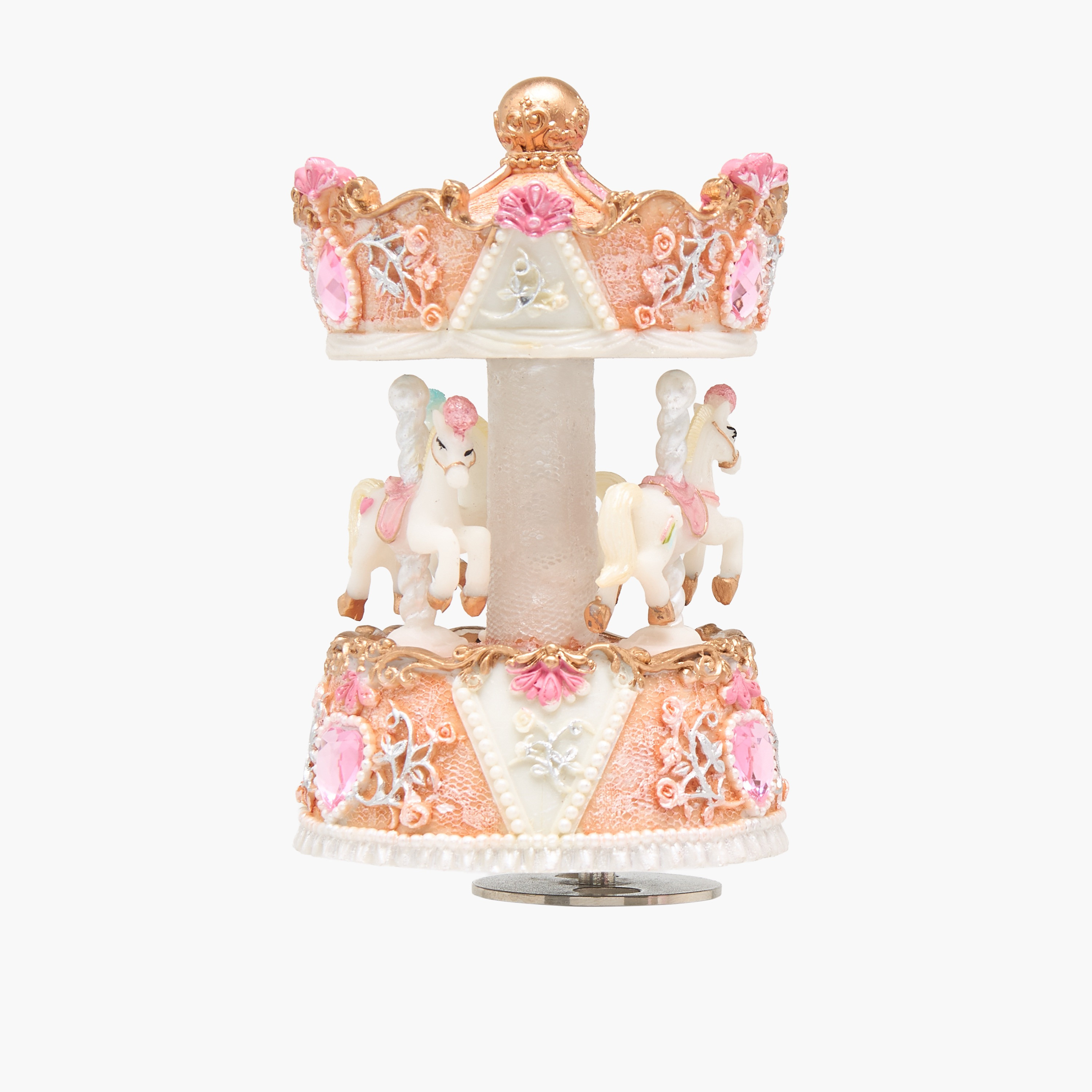 Musical 3-Horse Carousel-household-decor-decorativeobjectsandsculptures-image-3