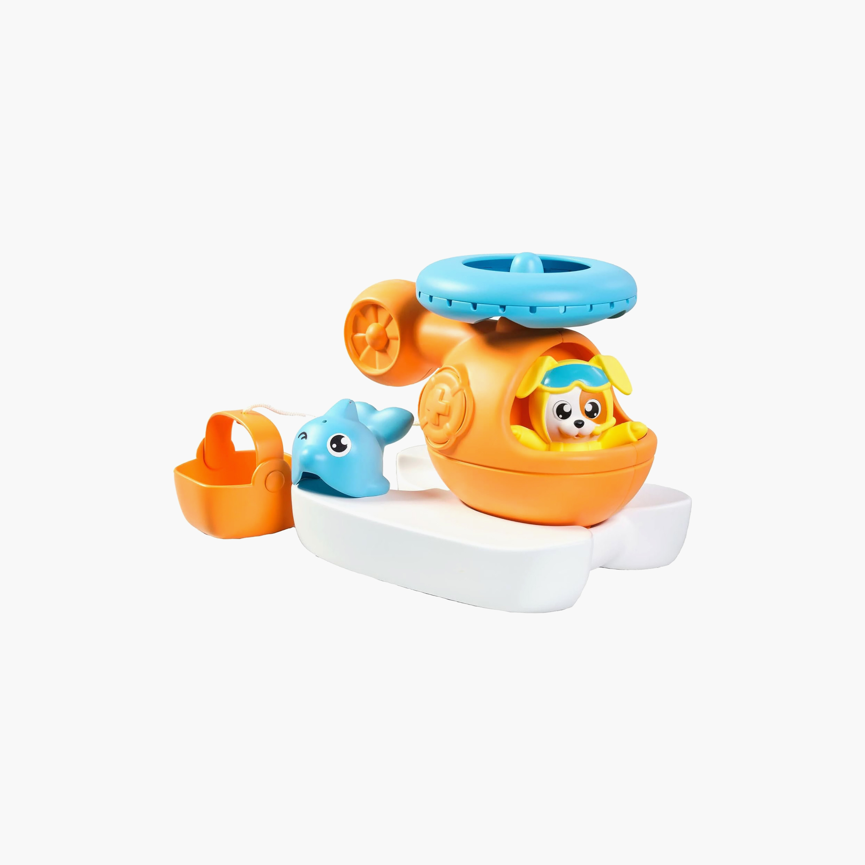 Toomies Splash & Rescue Helicopter Bath Toy Set-toys-babyandtoddlertoys-bathtoys-image-1