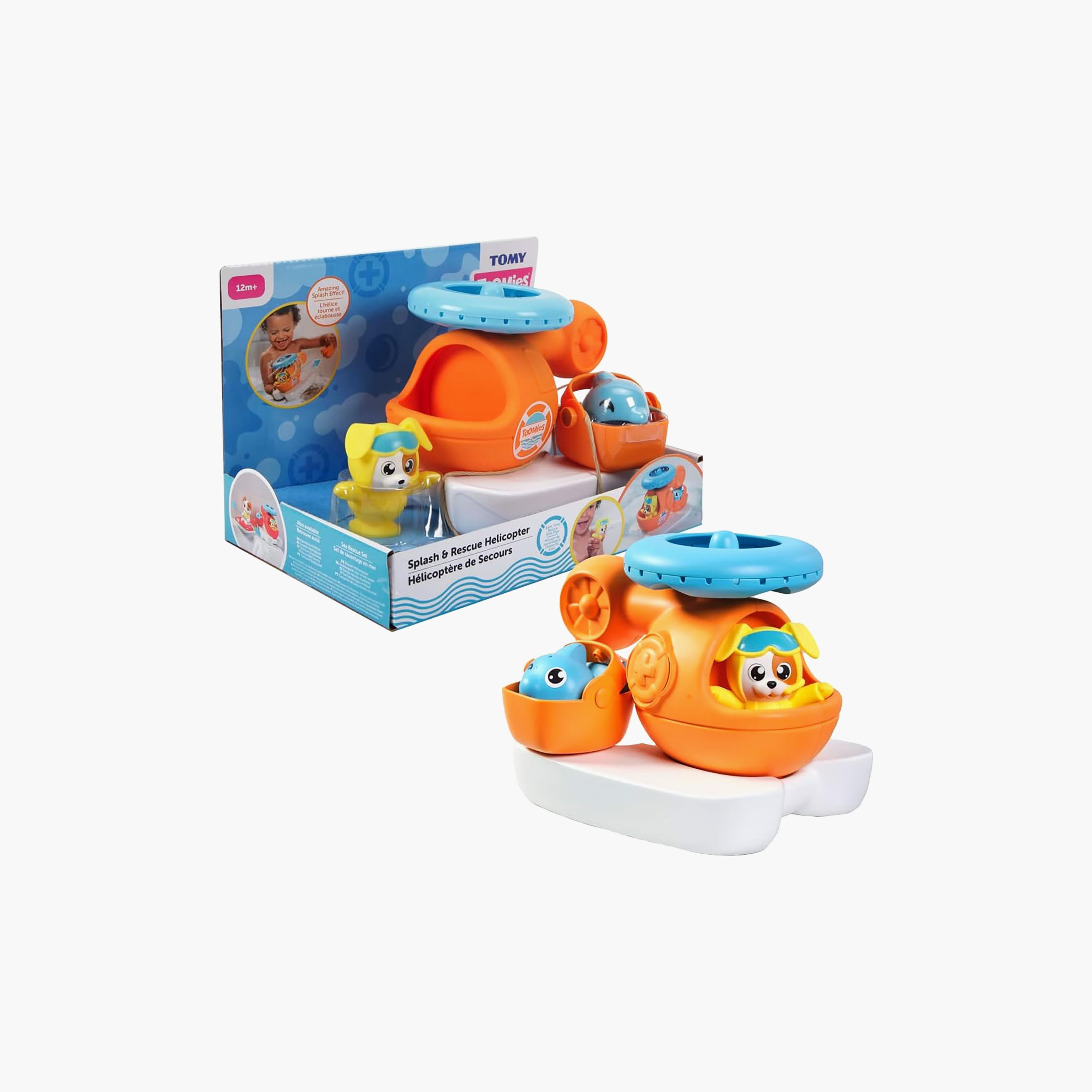 Toomies Splash & Rescue Helicopter Bath Toy Set-toys-babyandtoddlertoys-bathtoys-image-2
