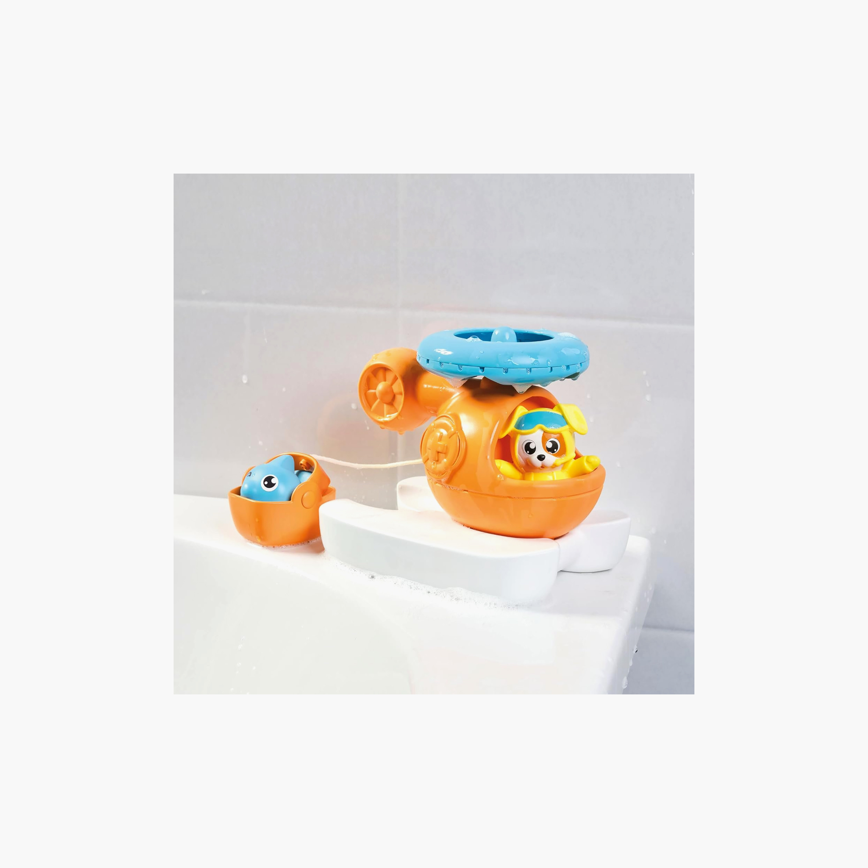 Toomies Splash & Rescue Helicopter Bath Toy Set-toys-babyandtoddlertoys-bathtoys-image-3