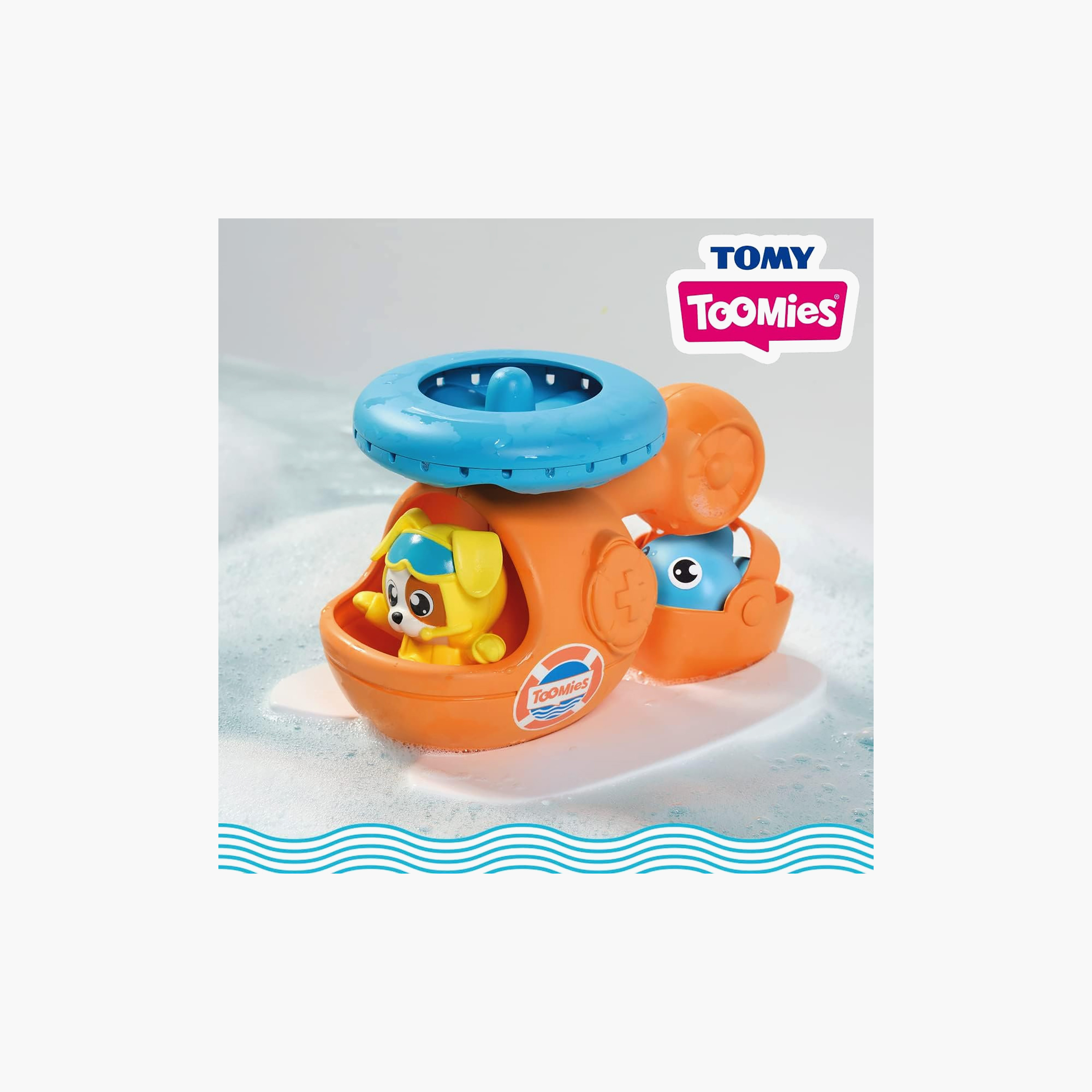 Toomies Splash & Rescue Helicopter Bath Toy Set-toys-babyandtoddlertoys-bathtoys-image-4