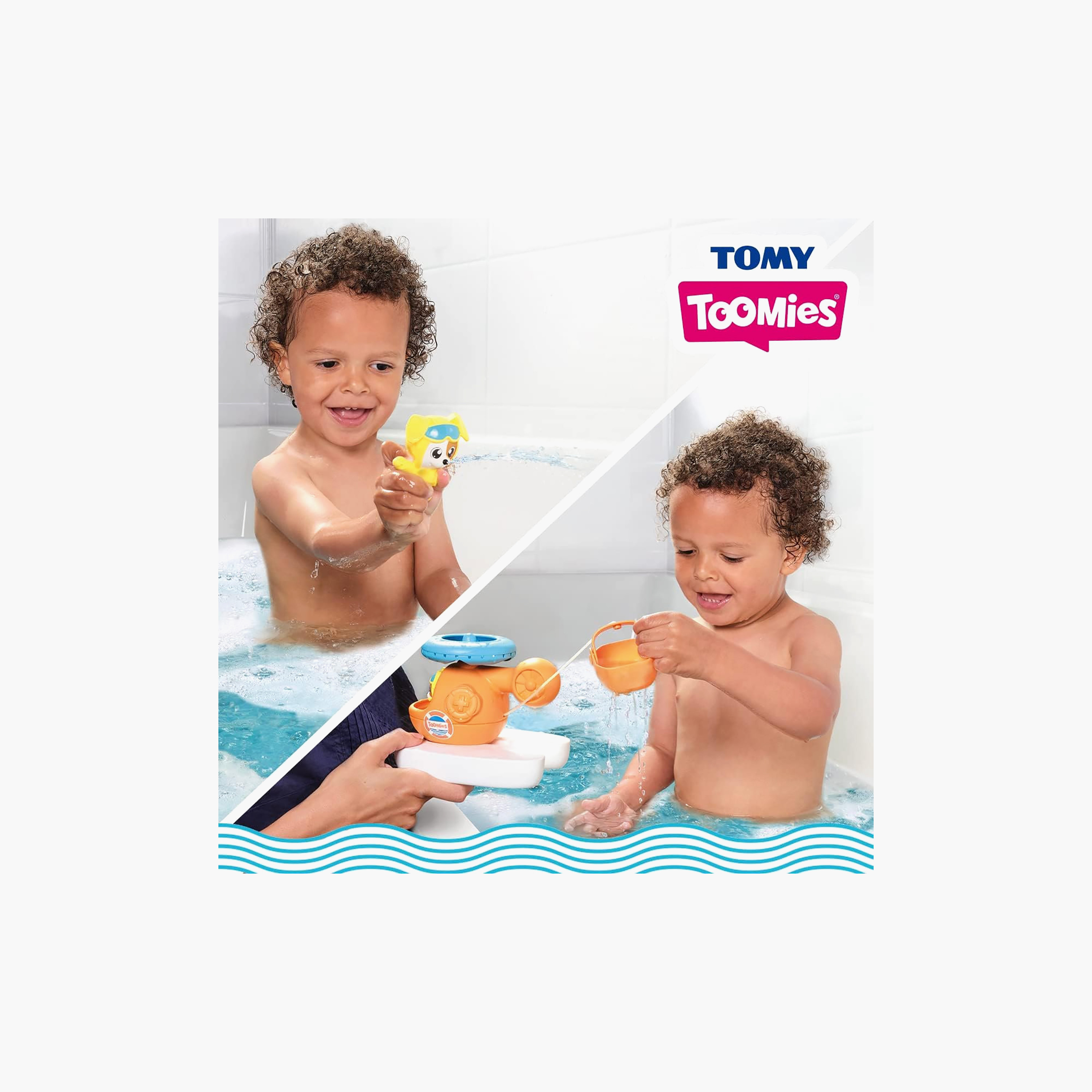 Toomies Splash & Rescue Helicopter Bath Toy Set-toys-babyandtoddlertoys-bathtoys-image-5