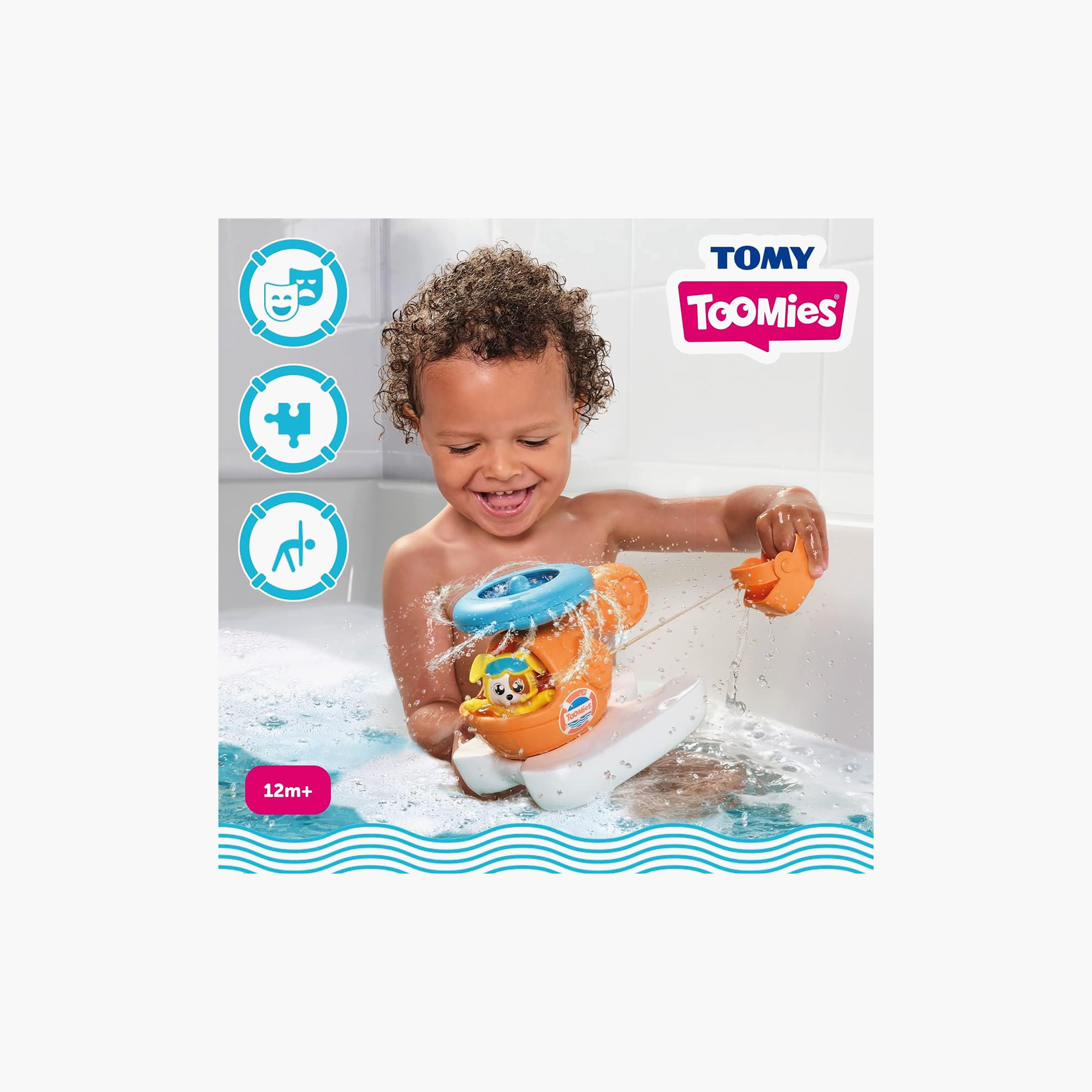 Toomies Splash & Rescue Helicopter Bath Toy Set-toys-babyandtoddlertoys-bathtoys-image-8