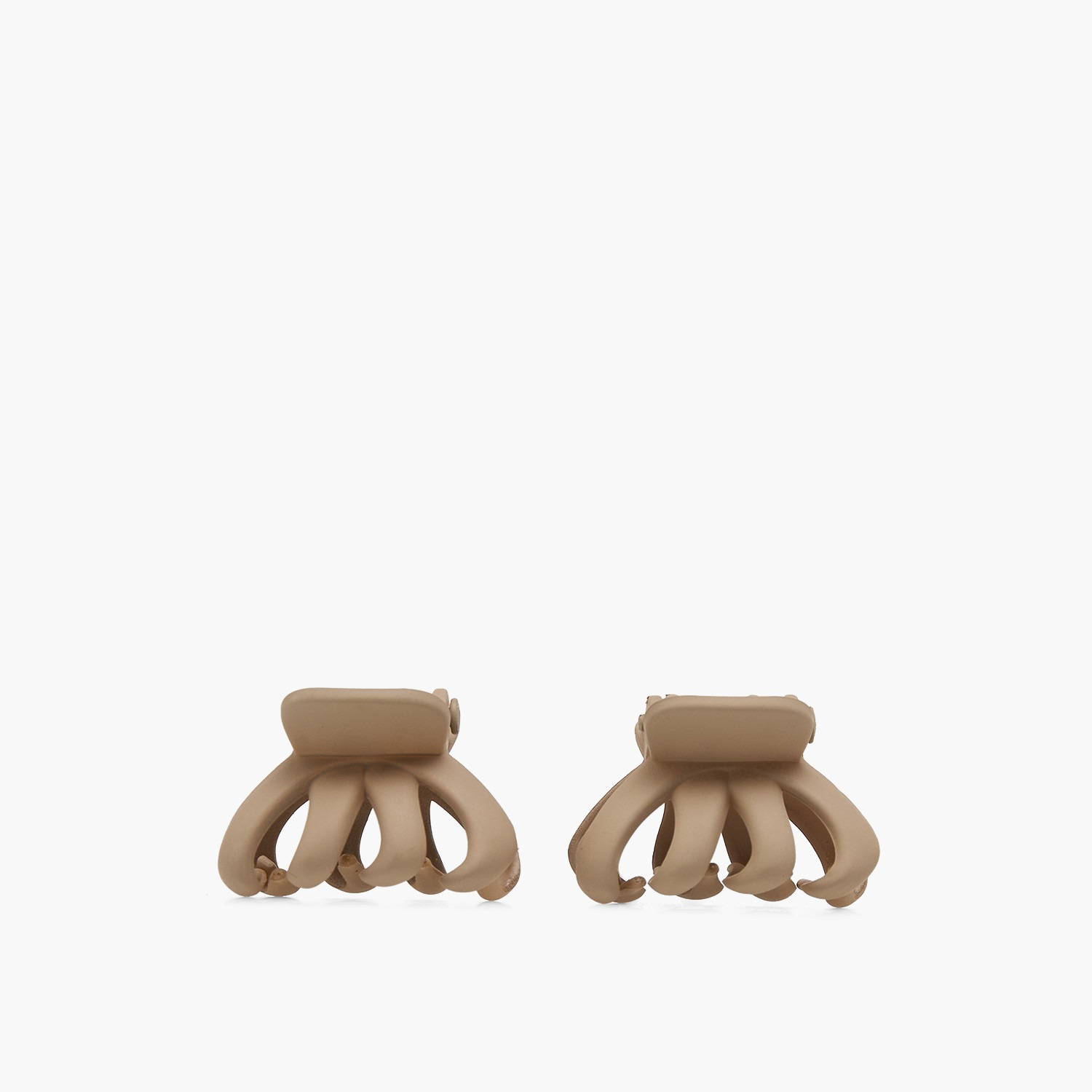 Pack of 6 Curved Hair Clamps with Matte Finish-women-hairaccessories-clamps-image-3