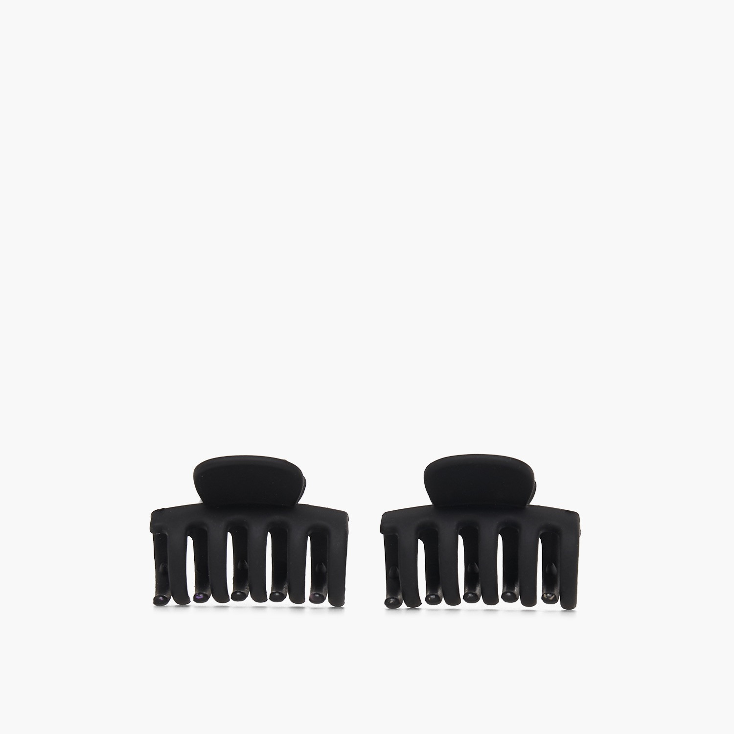Pack of 6 Rectangular Hair Clamps with Matte Finish-women-hairaccessories-clamps-image-4