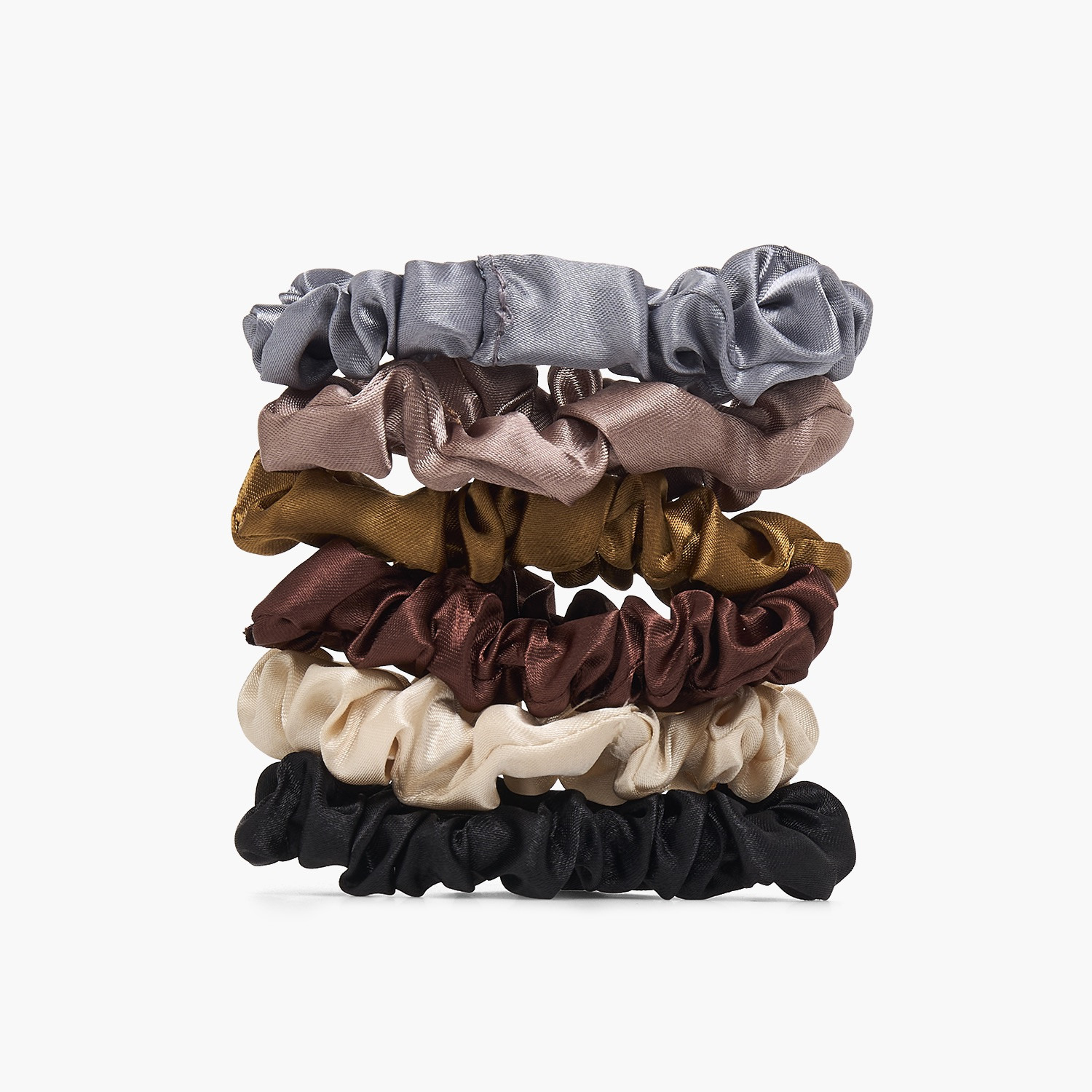Pack of 6 Hair Scrunchie-women-hairaccessories-scrunchies-image-1